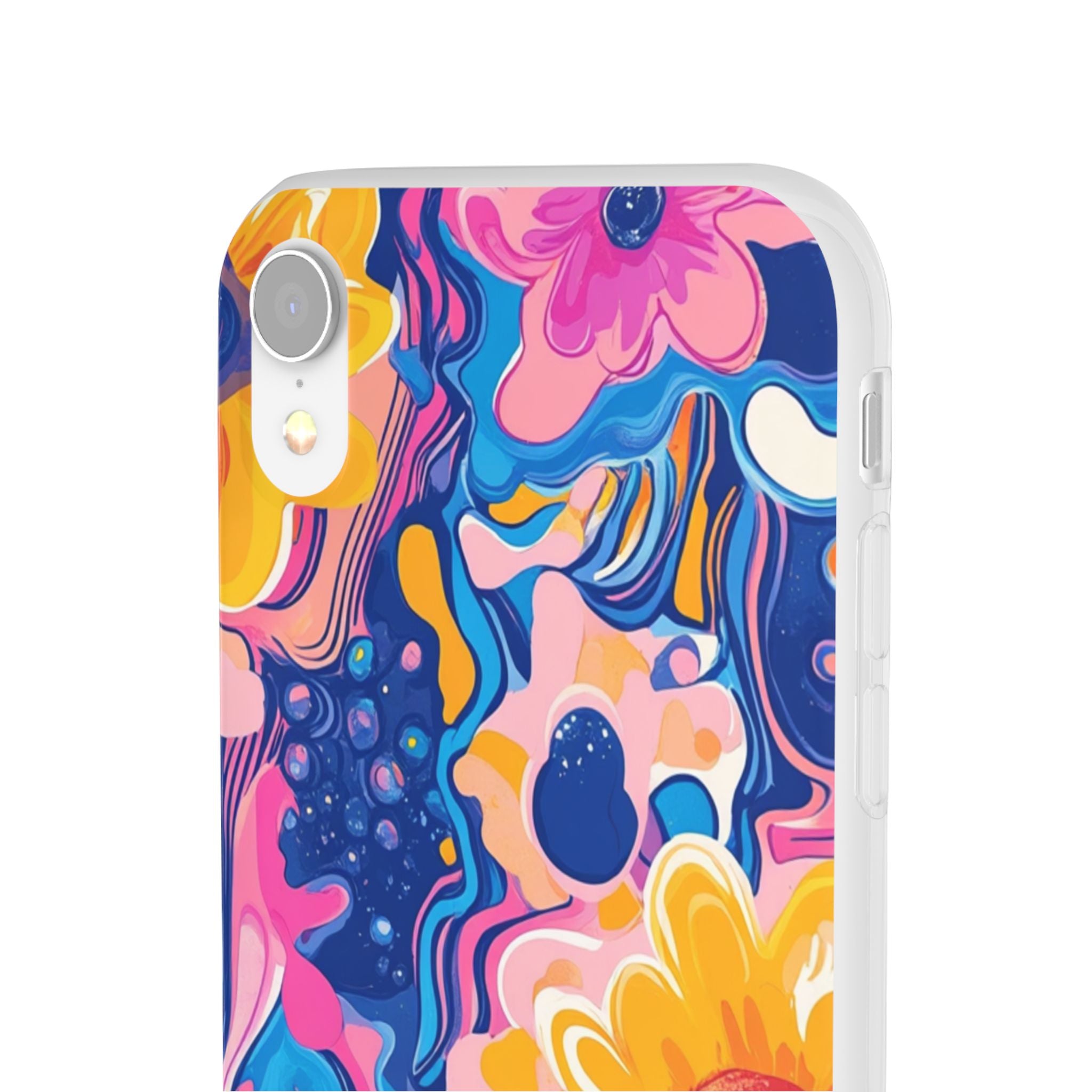 Psychedelic Floral iPhone Case, Artsulli - Art is Long, Life is Short, Phone Case, , , , , , ,