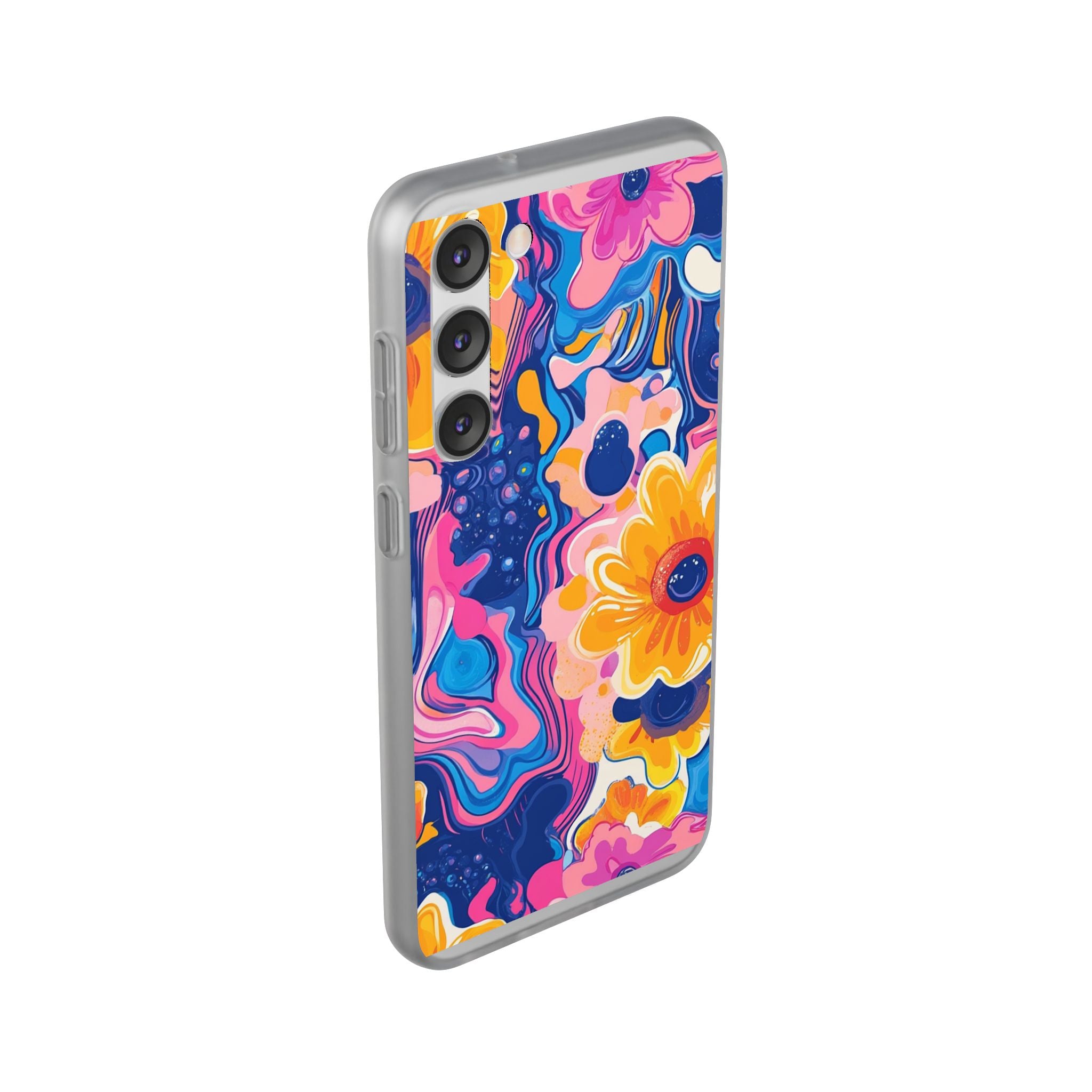 Psychedelic Floral iPhone Case, Artsulli - Art is Long, Life is Short, Phone Case, , , , , , ,