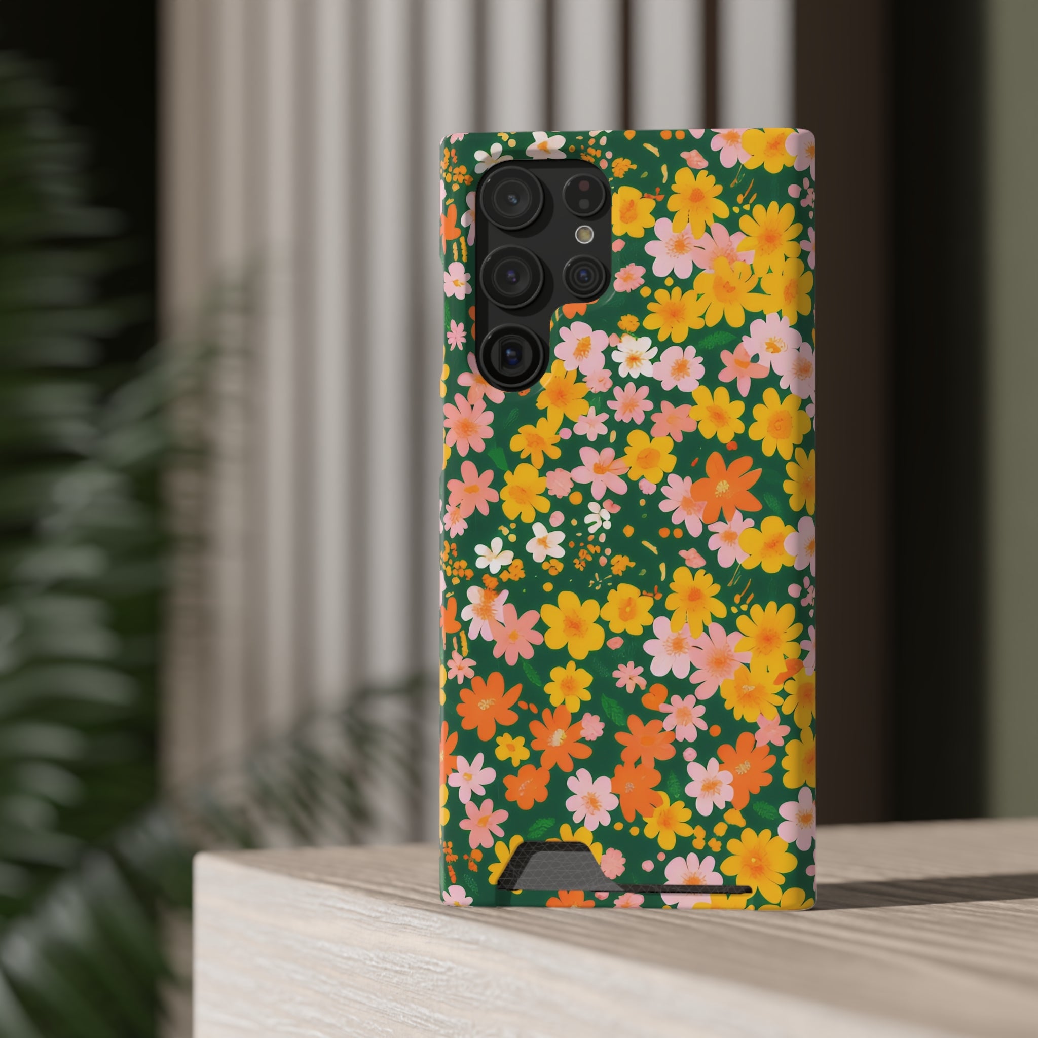 Phone Case With Card Holder, Artsulli - Art is Long, Life is Short, Phone Case, , , , , , ,