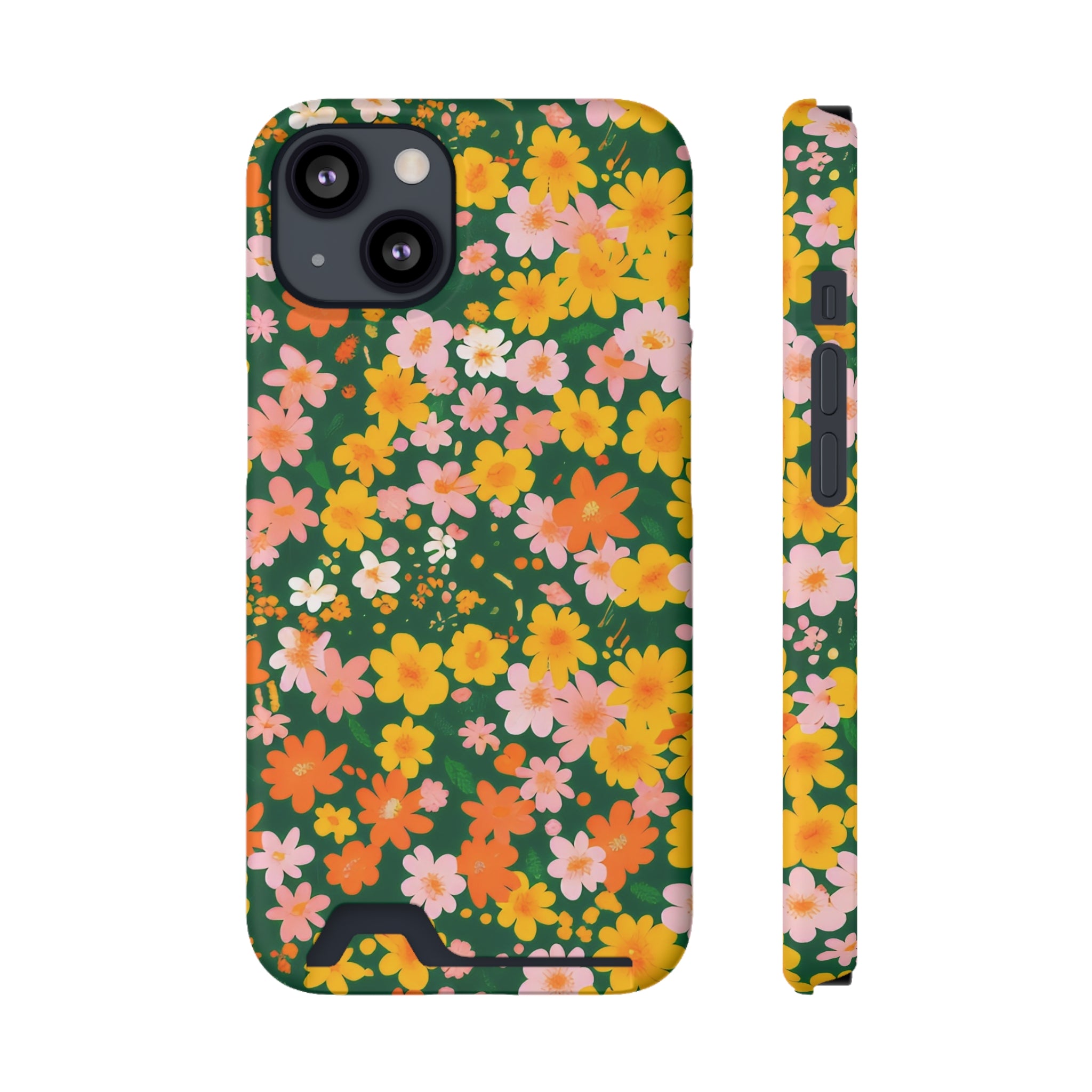 Phone Case With Card Holder, Artsulli - Art is Long, Life is Short, Phone Case, Size, iPhone 13, Surface, Matte, Shape, With gift packaging, 31497411939912452528