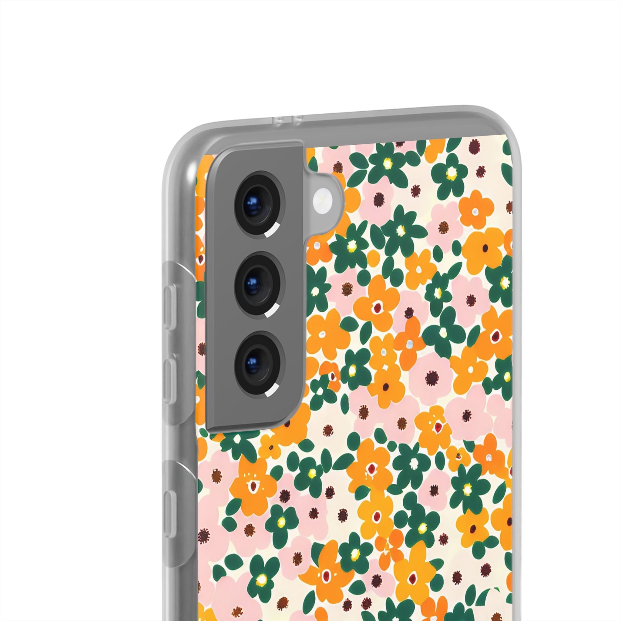 Vibrant Floral Flexi Case, Artsulli - Art is Long, Life is Short, Phone Case, , , , , , ,