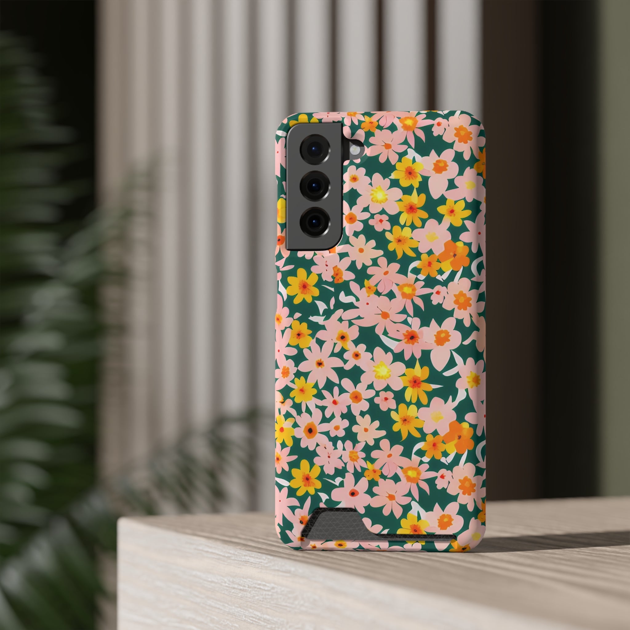 Phone Case With Card Holder, Artsulli - Art is Long, Life is Short, Phone Case, , , , , , ,