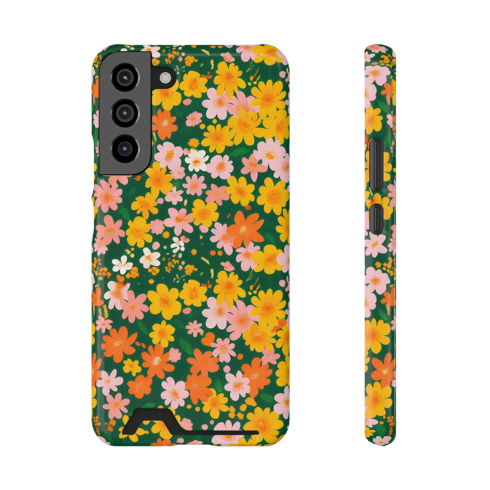 Phone Case With Card Holder, Artsulli - Art is Long, Life is Short, Phone Case, Size, Samsung Galaxy S22 Plus, Surface, Glossy, Shape, Without gift packaging, 33963730380684678206