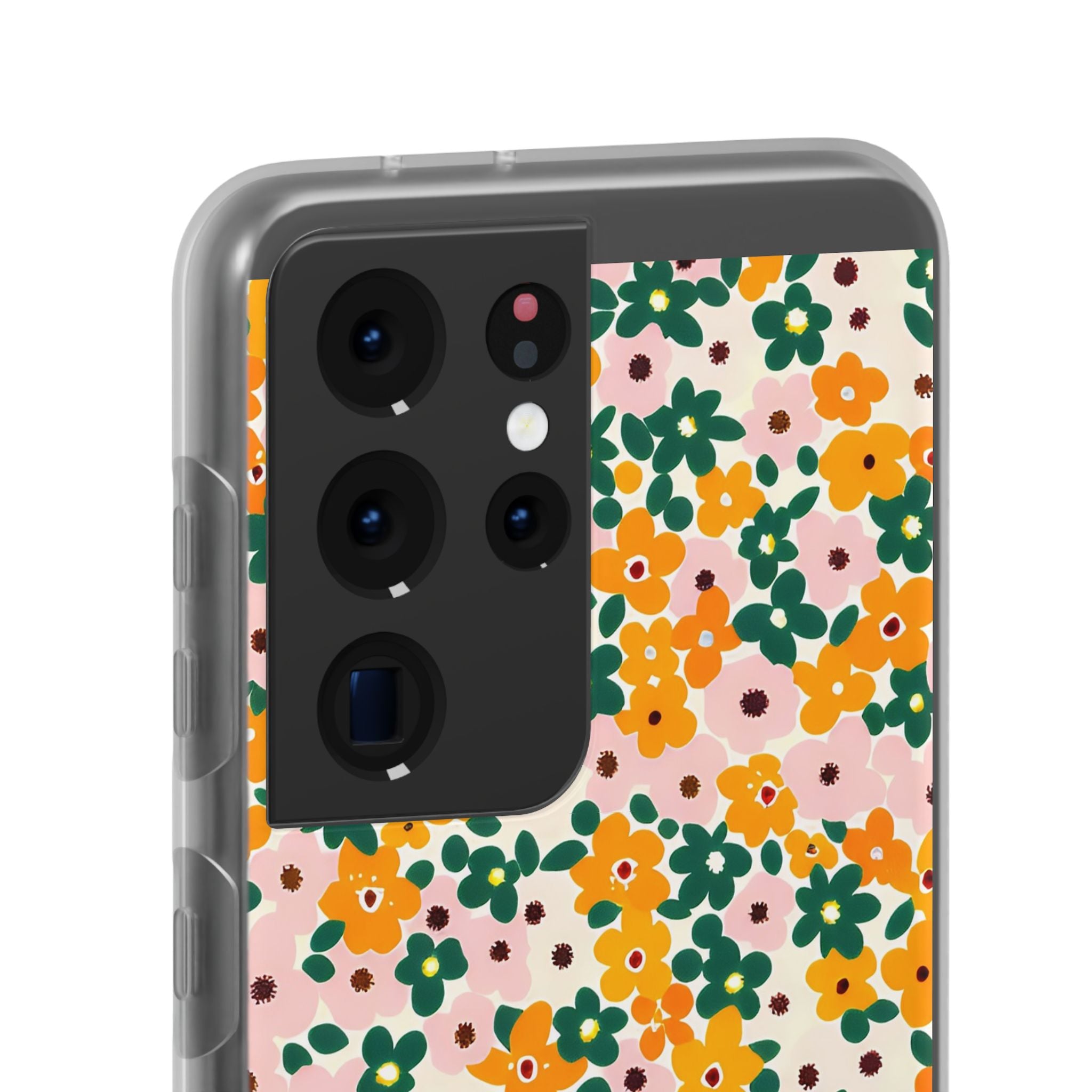 Vibrant Floral Flexi Case, Artsulli - Art is Long, Life is Short, Phone Case, , , , , , ,