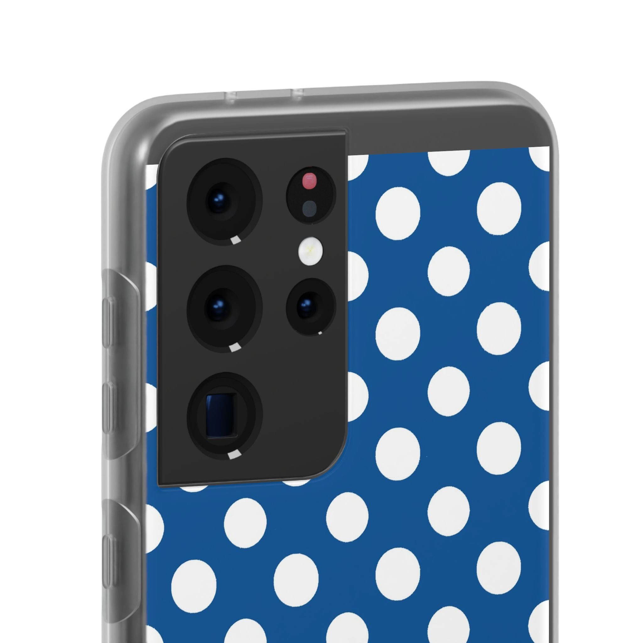 Blue and White Polka Dot iPhone Case, Artsulli - Art is Long, Life is Short, Phone Case, , , , , , ,