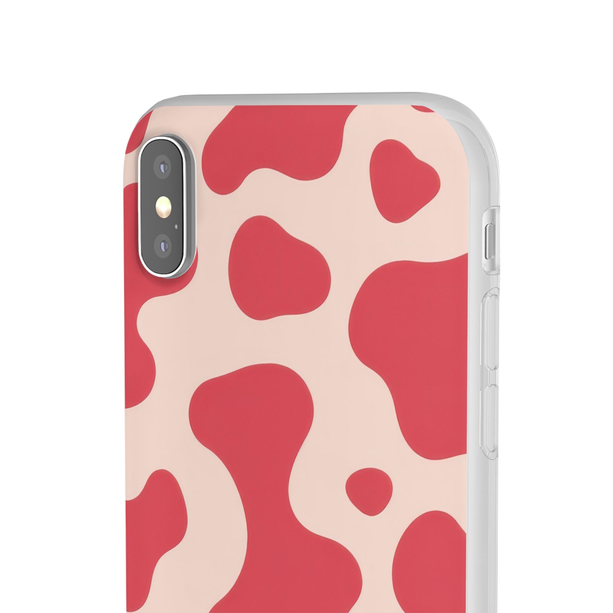 Red Jungle Cow Flexi Cases, Artsulli - Art is Long, Life is Short, Phone Case, , , , , , ,