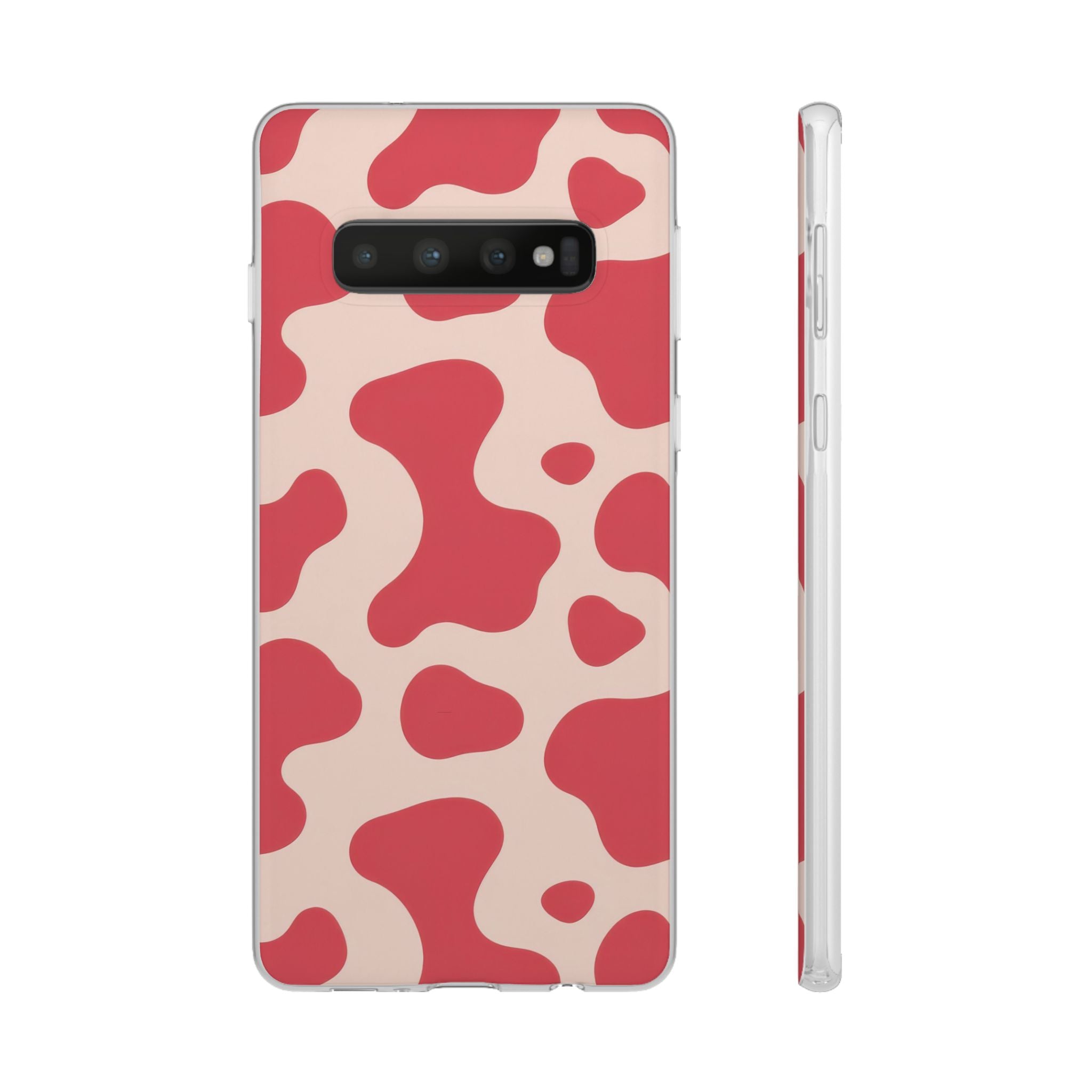 Red Jungle Cow Flexi Cases, Artsulli - Art is Long, Life is Short, Phone Case, Size, Samsung Galaxy S10, , , , , 23149877656102278406