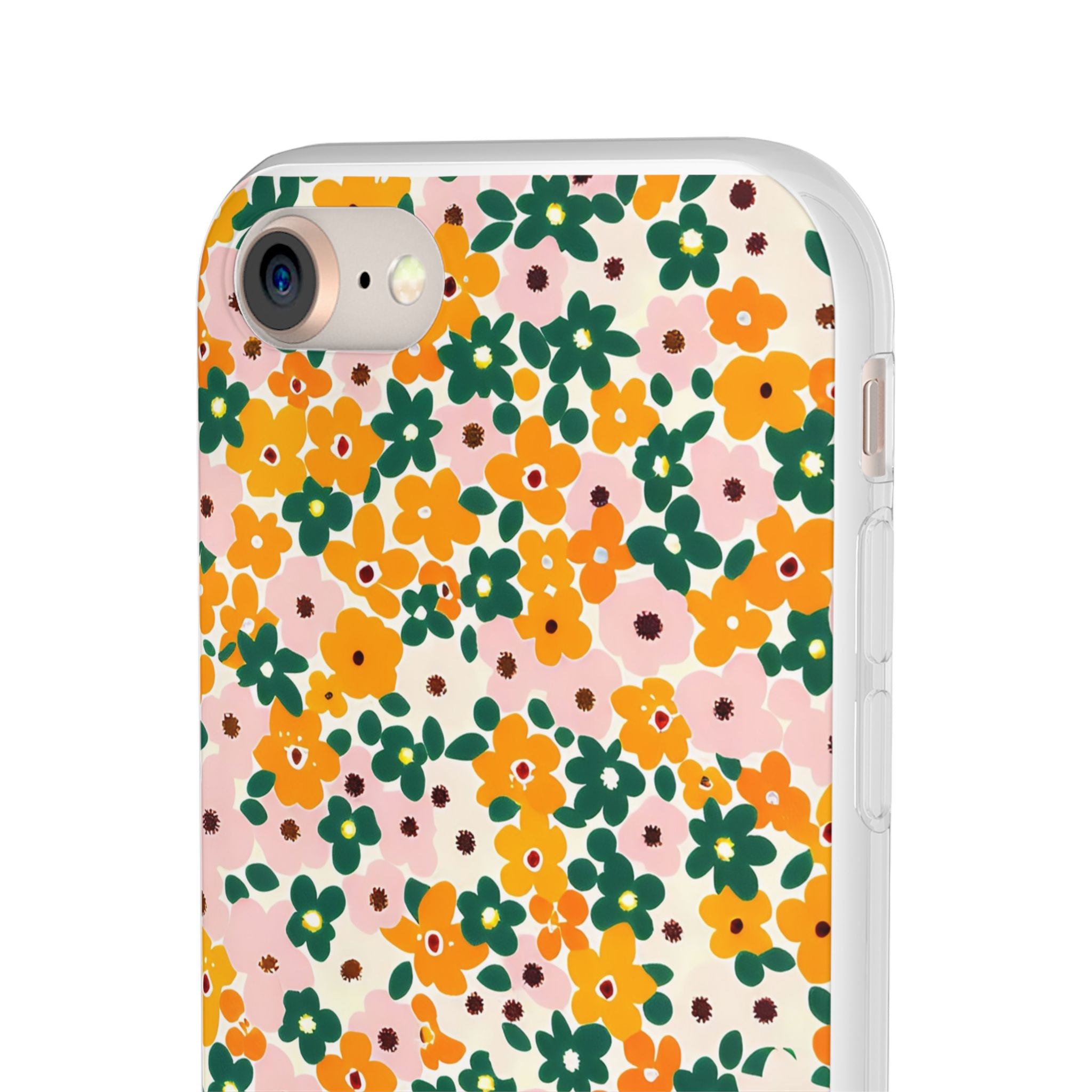 Vibrant Floral Flexi Case, Artsulli - Art is Long, Life is Short, Phone Case, , , , , , ,