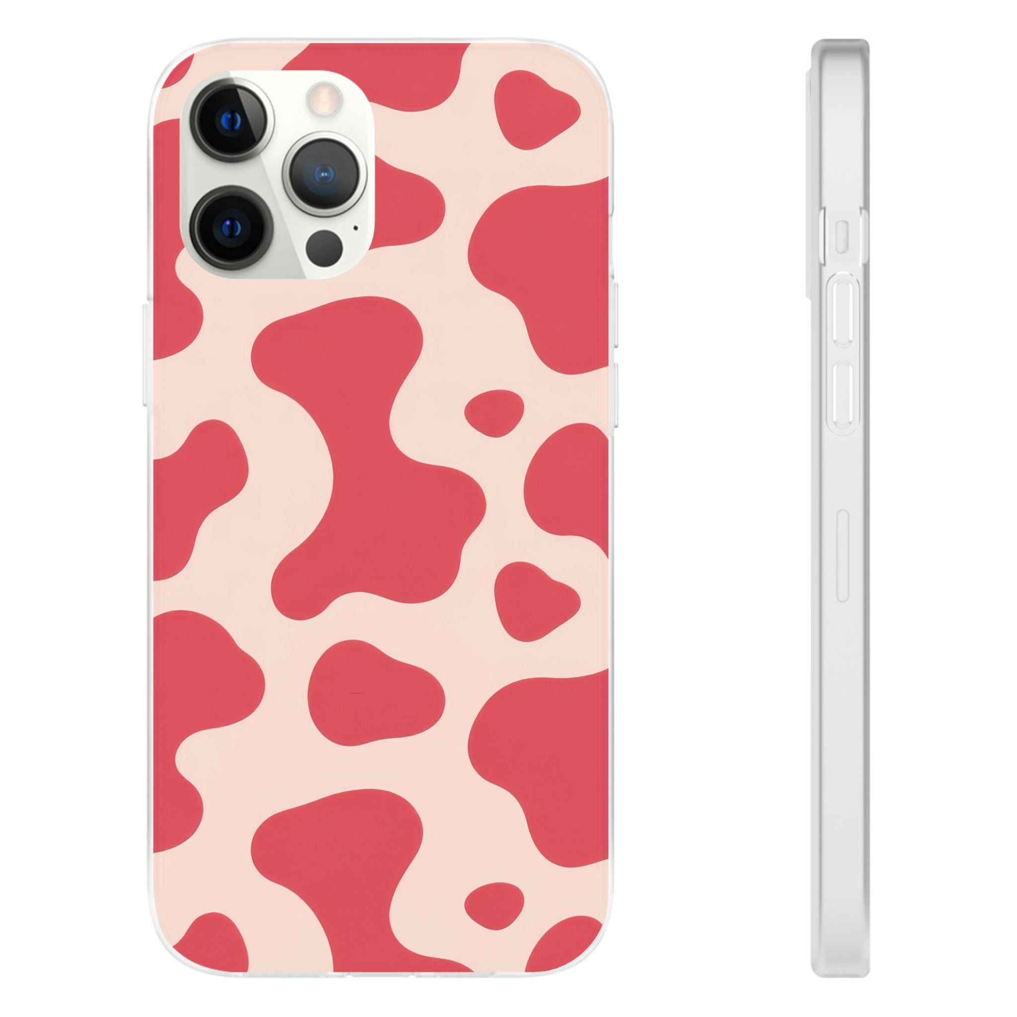 Red Jungle Cow Flexi Cases, Artsulli - Art is Long, Life is Short, Phone Case, Size, iPhone 12 Pro Max with gift packaging, , , , , 30600884929189310756