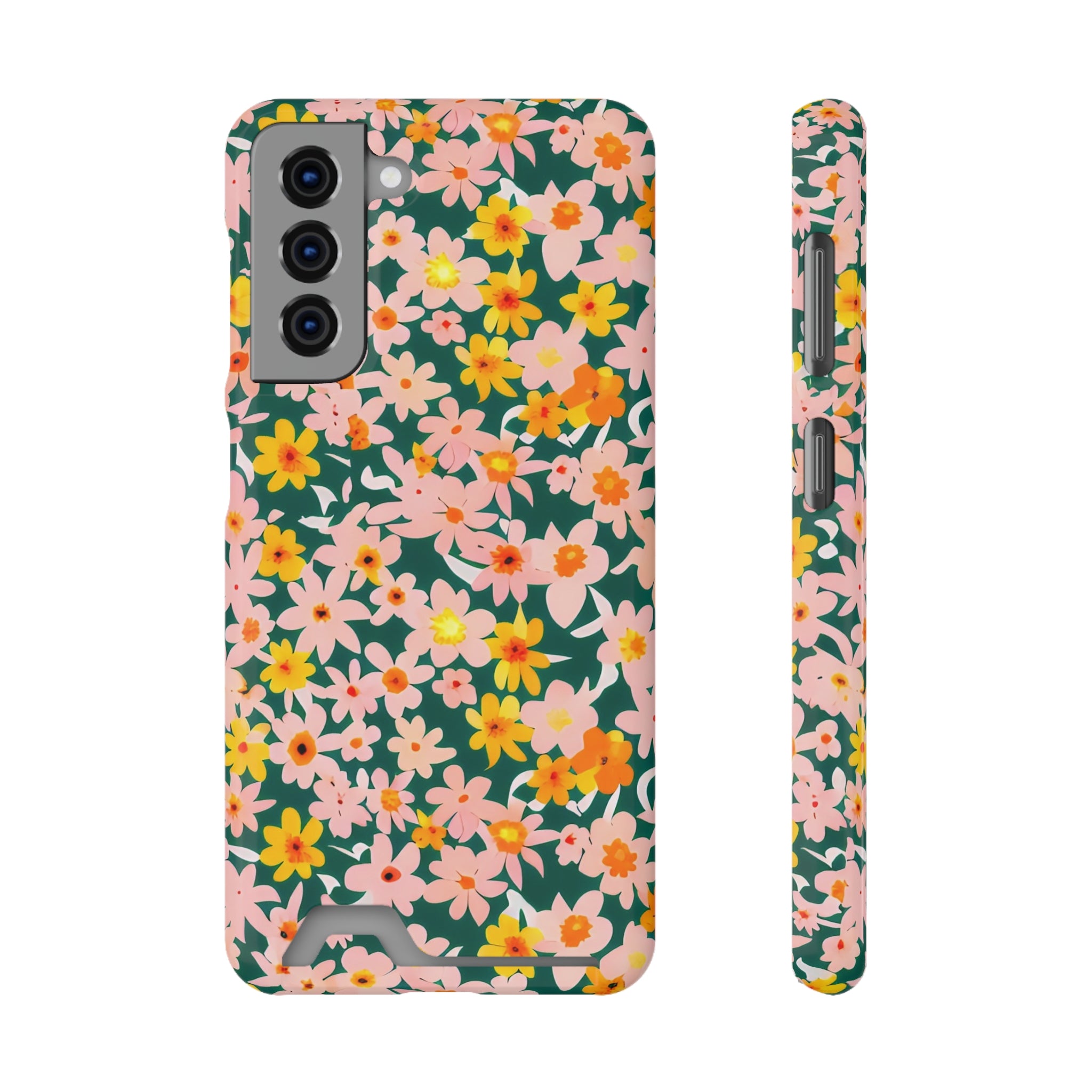 Phone Case With Card Holder, Artsulli - Art is Long, Life is Short, Phone Case, Size, Samsung Galaxy S21, Surface, Glossy, Shape, With gift packaging, 15181527080344724425