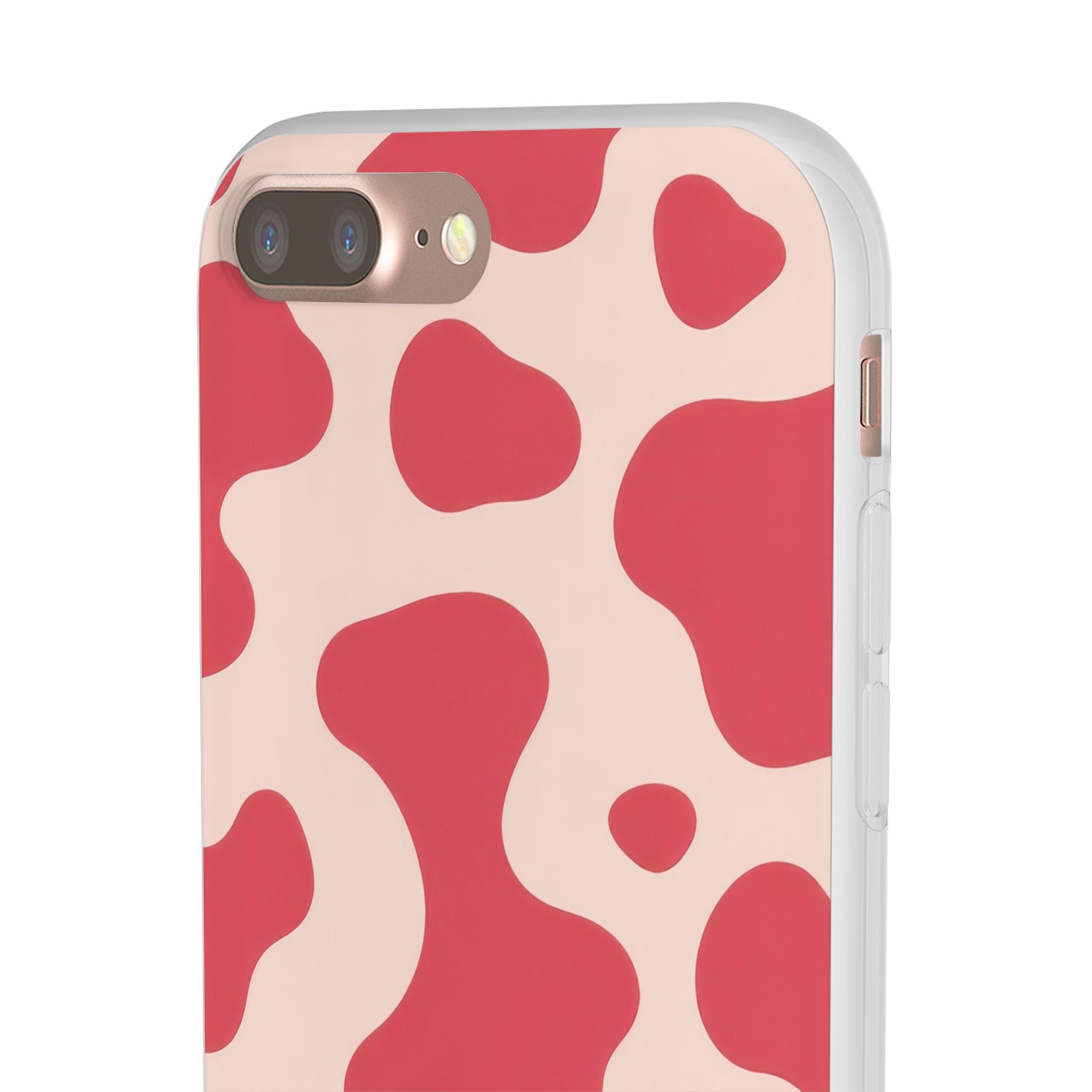 Red Jungle Cow Flexi Cases, Artsulli - Art is Long, Life is Short, Phone Case, , , , , , ,