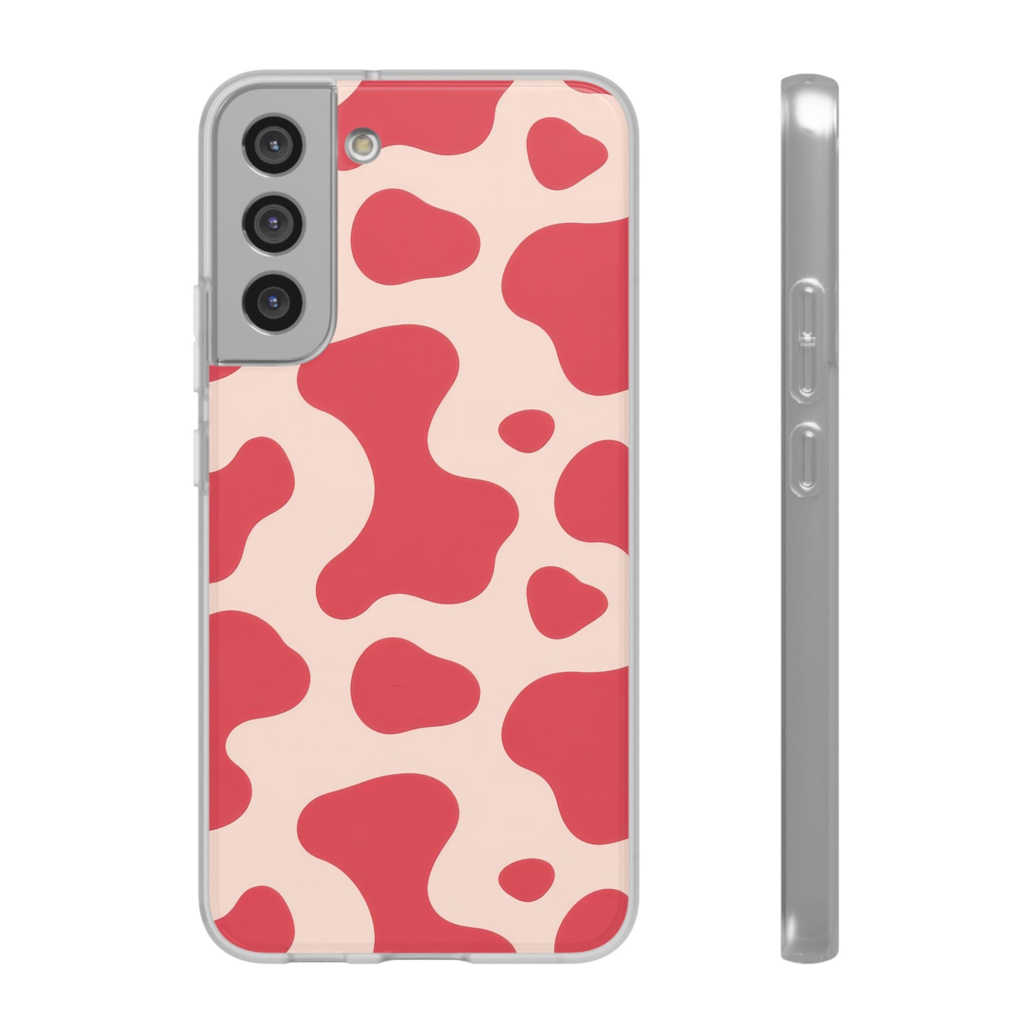 Red Jungle Cow Flexi Cases, Artsulli - Art is Long, Life is Short, Phone Case, Size, Samsung Galaxy S22 Plus, , , , , 10726916798593855538