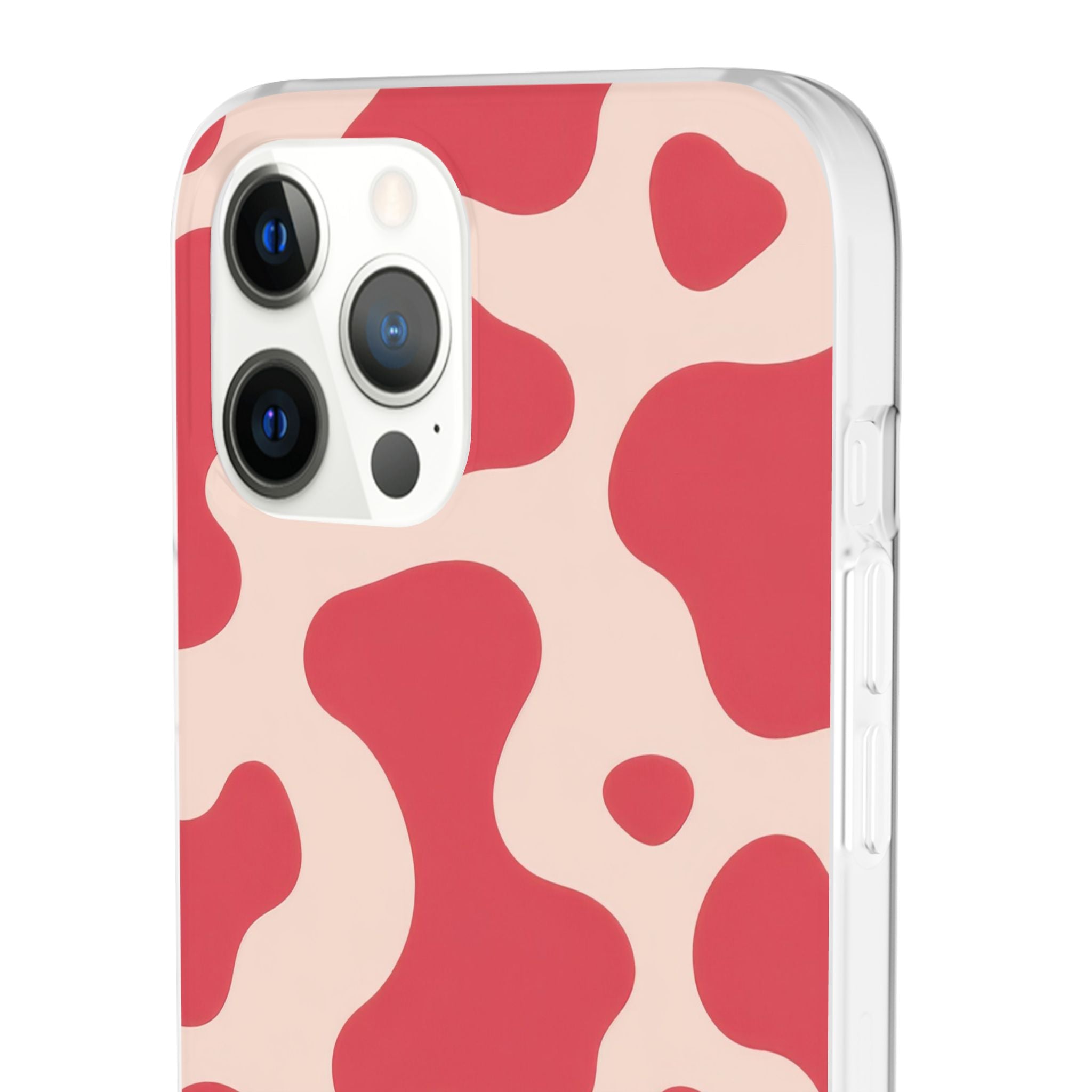 Red Jungle Cow Flexi Cases, Artsulli - Art is Long, Life is Short, Phone Case, , , , , , ,
