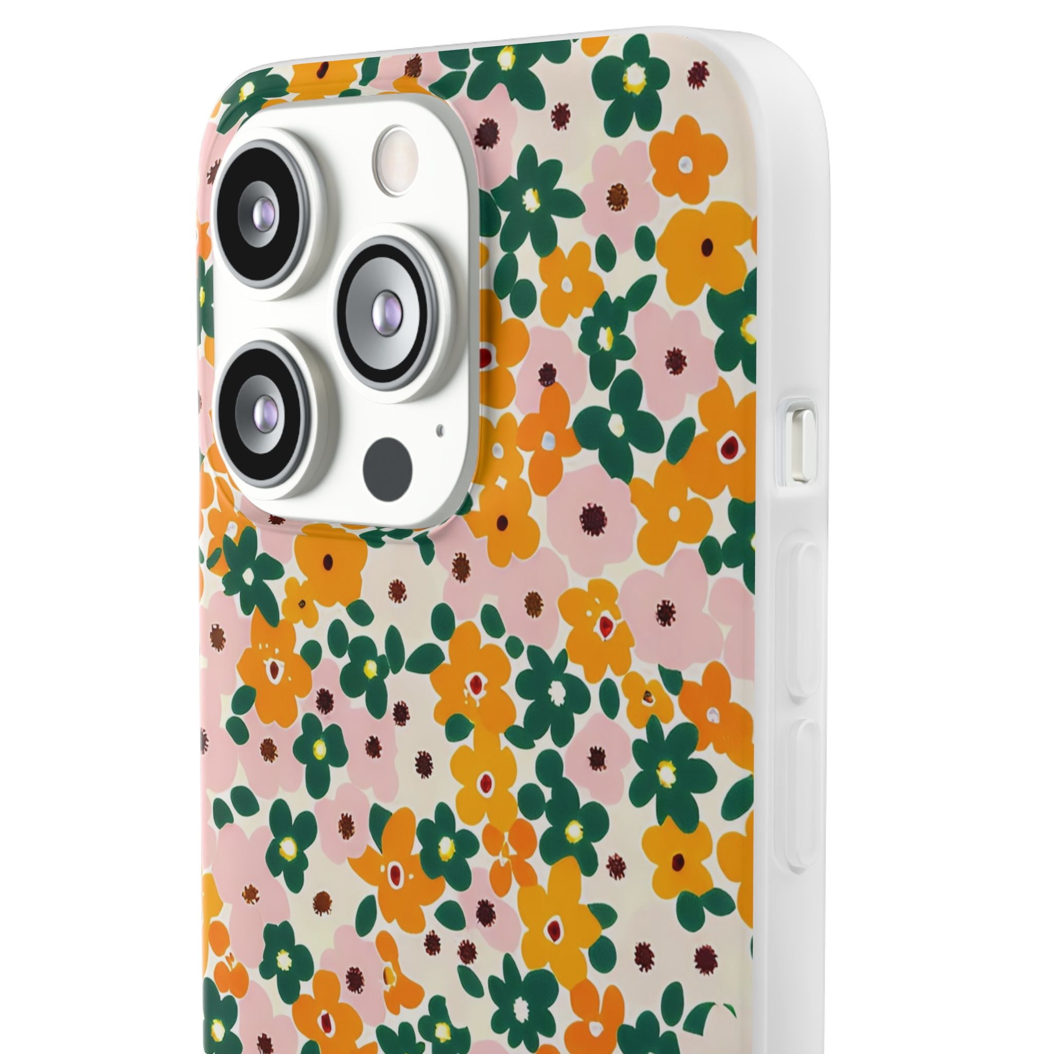 Vibrant Floral Flexi Case, Artsulli - Art is Long, Life is Short, Phone Case, , , , , , ,