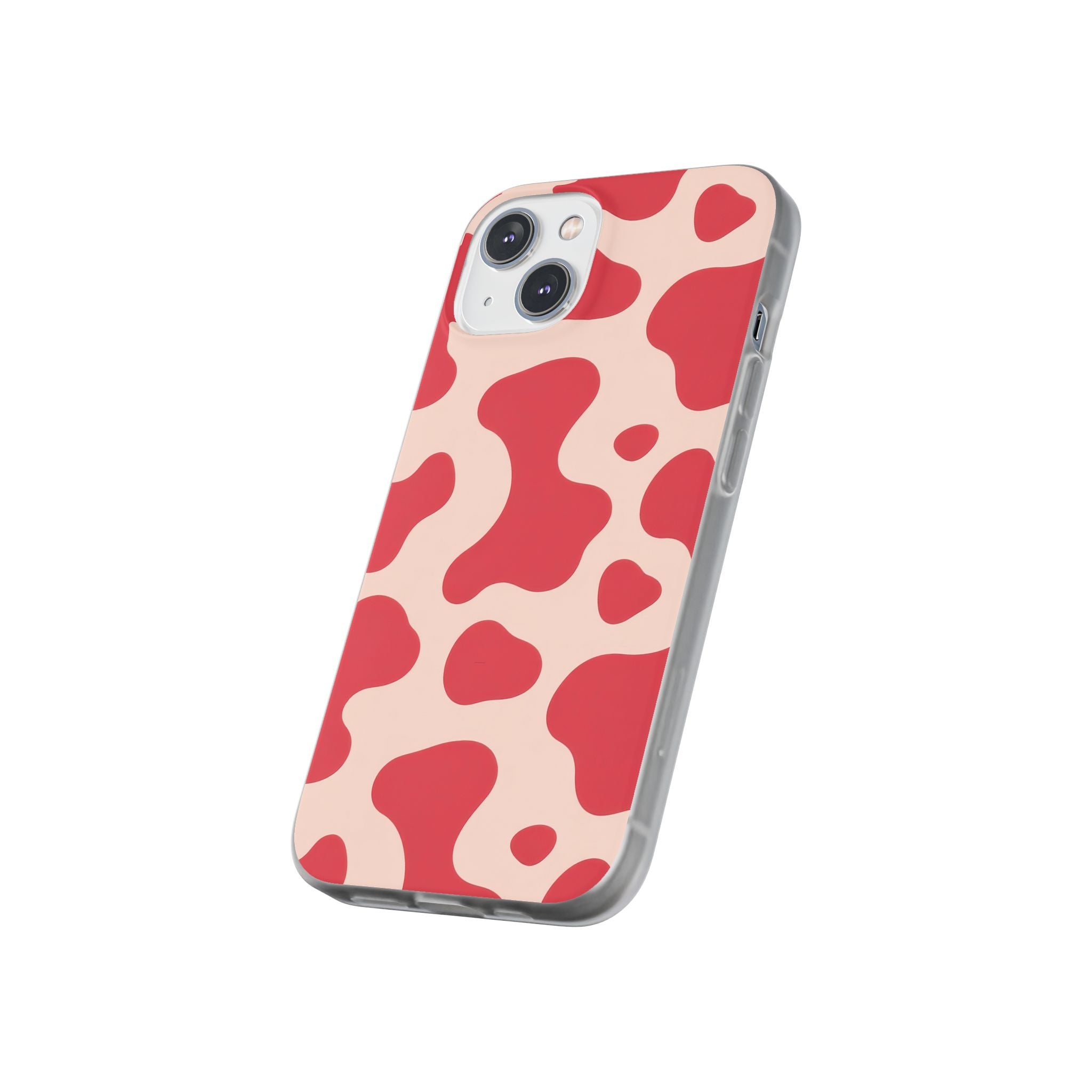 Red Jungle Cow Flexi Cases, Artsulli - Art is Long, Life is Short, Phone Case, , , , , , ,