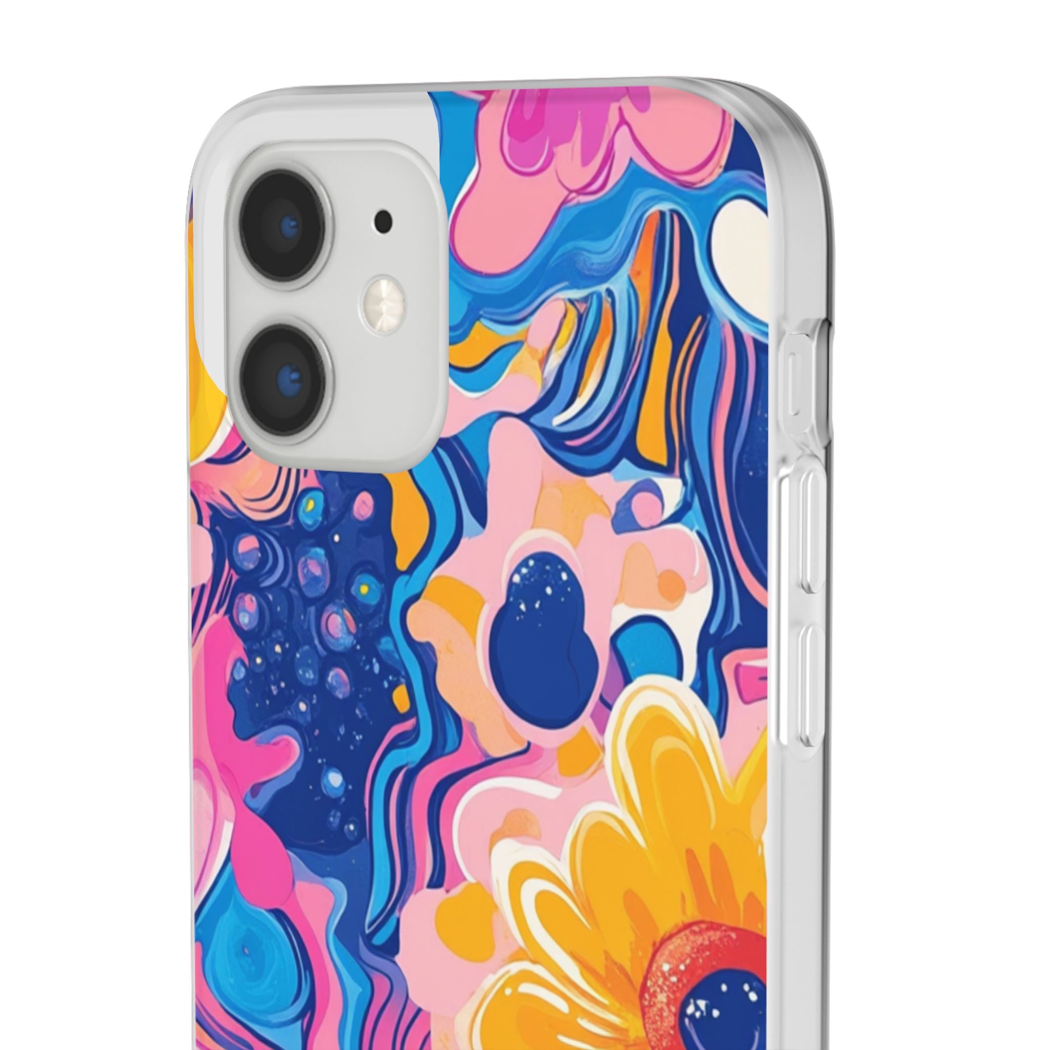 Psychedelic Floral iPhone Case, Artsulli - Art is Long, Life is Short, Phone Case, , , , , , ,