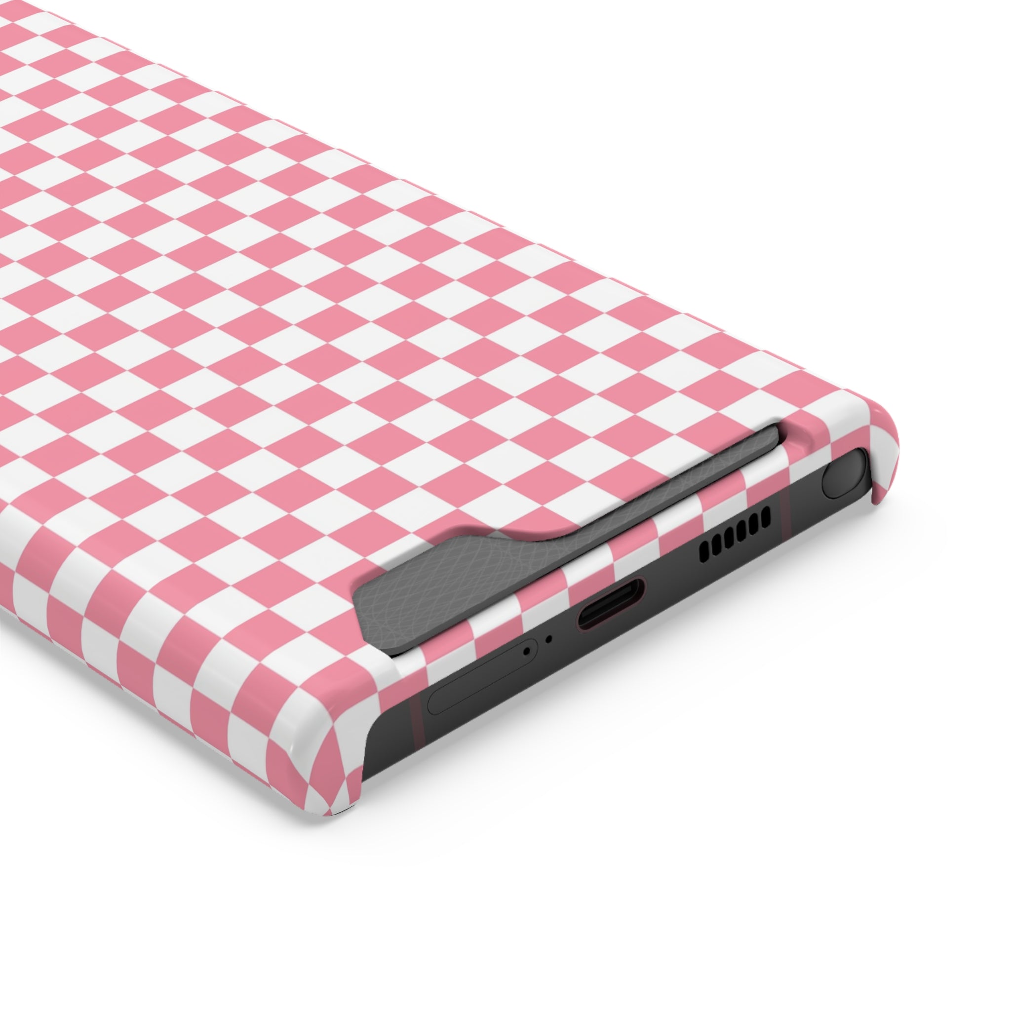 Brigandine Checkered Scene Phone Case With Card Holder, Artsulli - Art is Long, Life is Short, Phone Case, , , , , , ,
