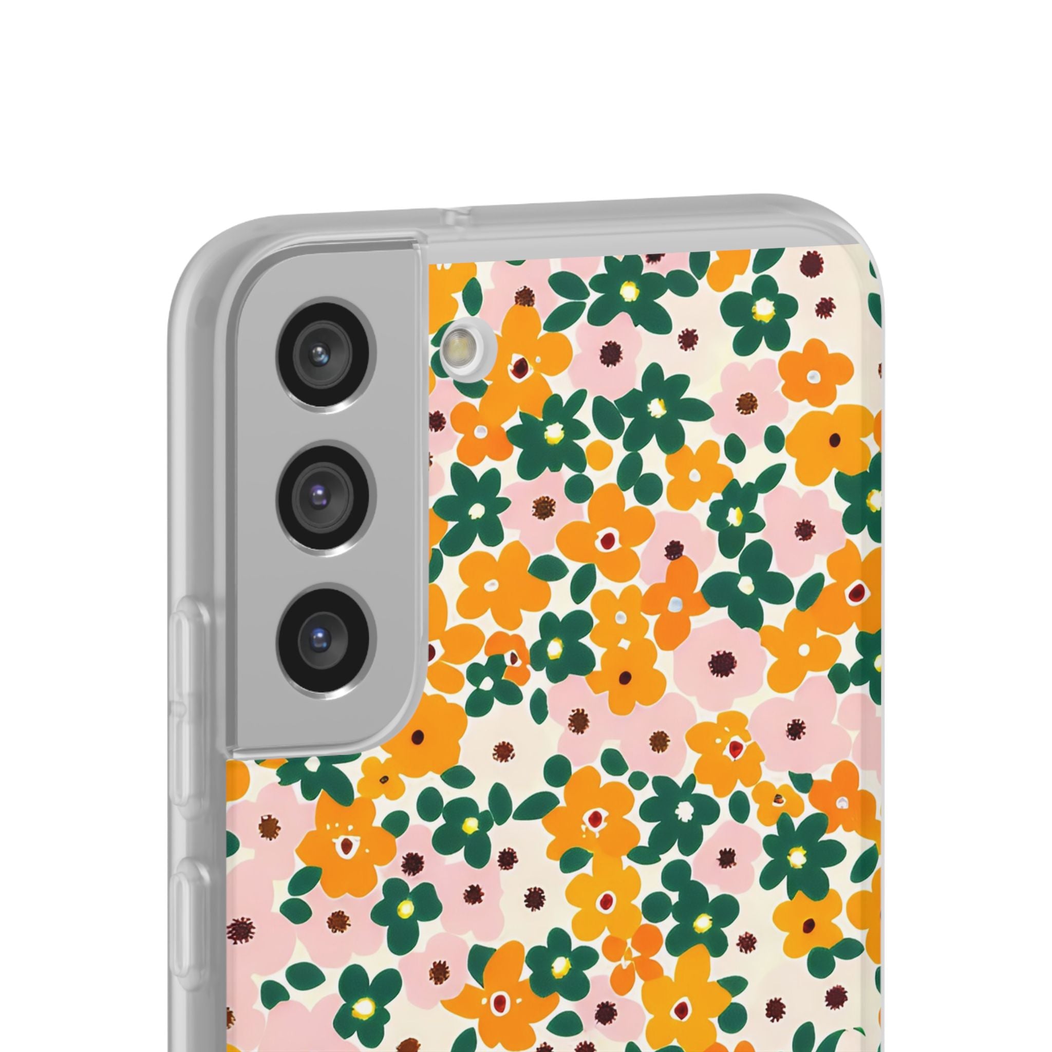 Vibrant Floral Flexi Case, Artsulli - Art is Long, Life is Short, Phone Case, , , , , , ,