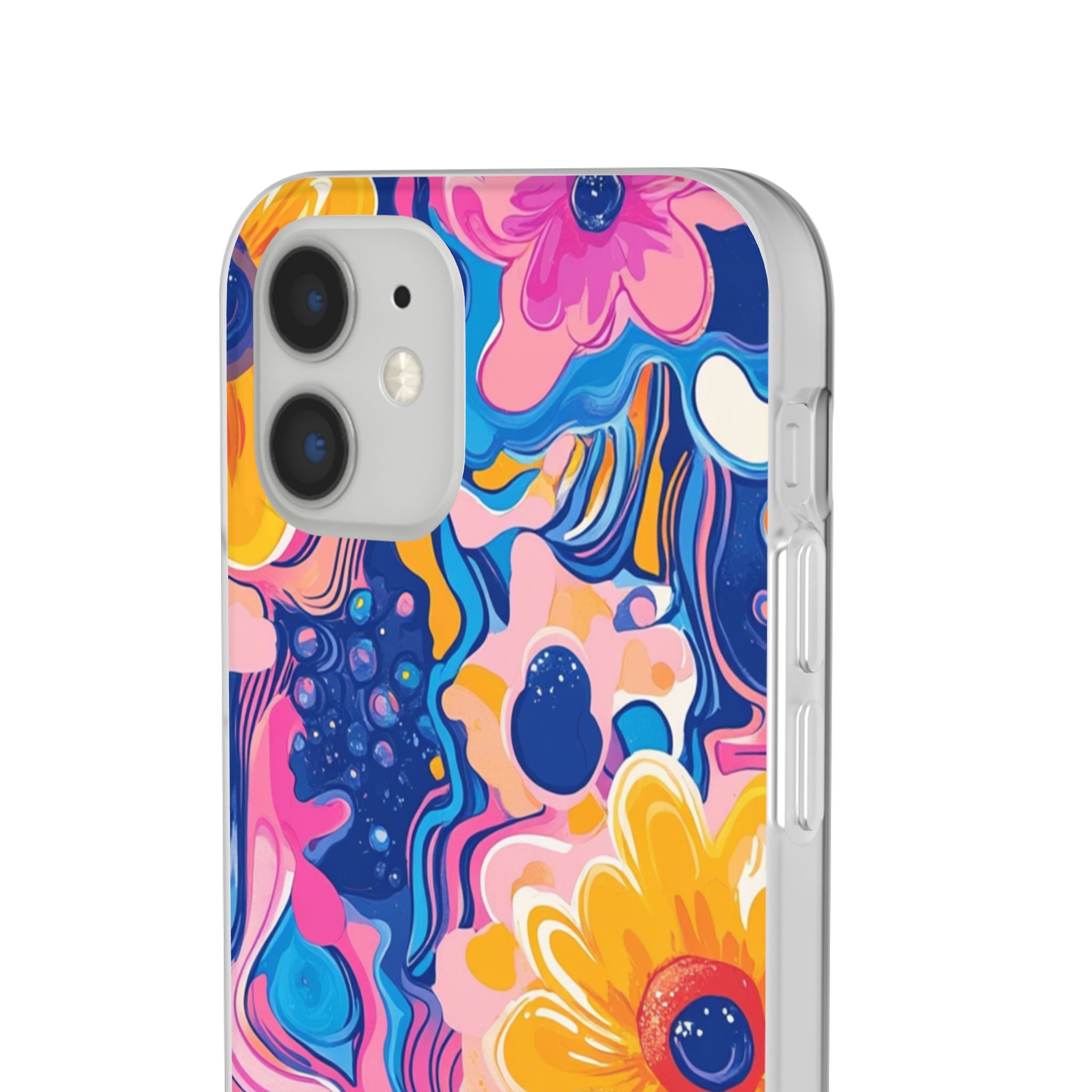 Psychedelic Floral iPhone Case, Artsulli - Art is Long, Life is Short, Phone Case, , , , , , ,