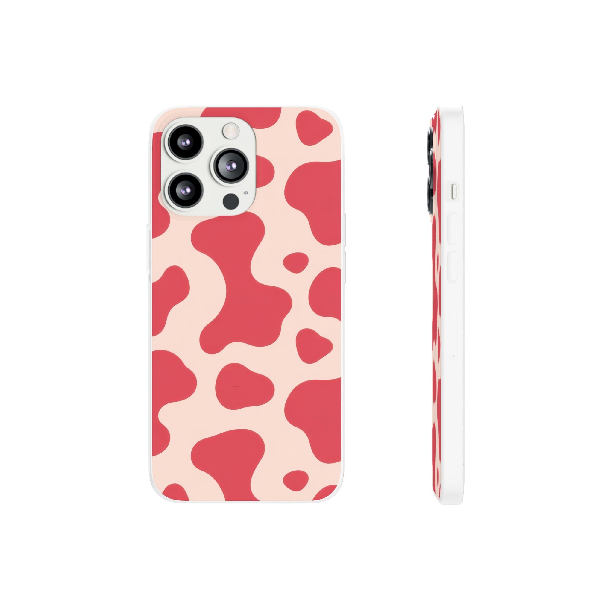 Red Jungle Cow Flexi Cases, Artsulli - Art is Long, Life is Short, Phone Case, Size, iPhone 13 Pro with gift packaging, , , , , 21492631910141778104