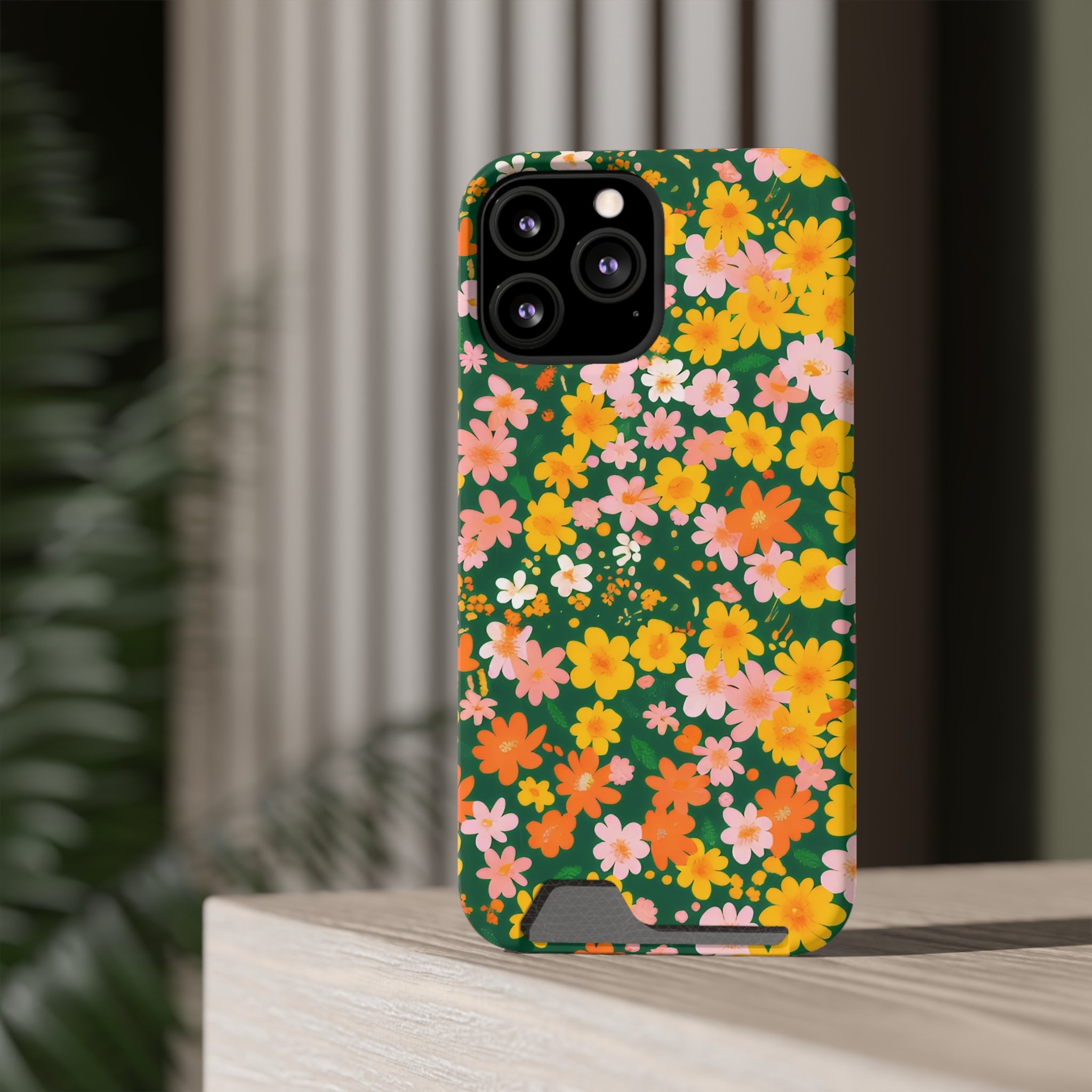 Phone Case With Card Holder, Artsulli - Art is Long, Life is Short, Phone Case, , , , , , ,
