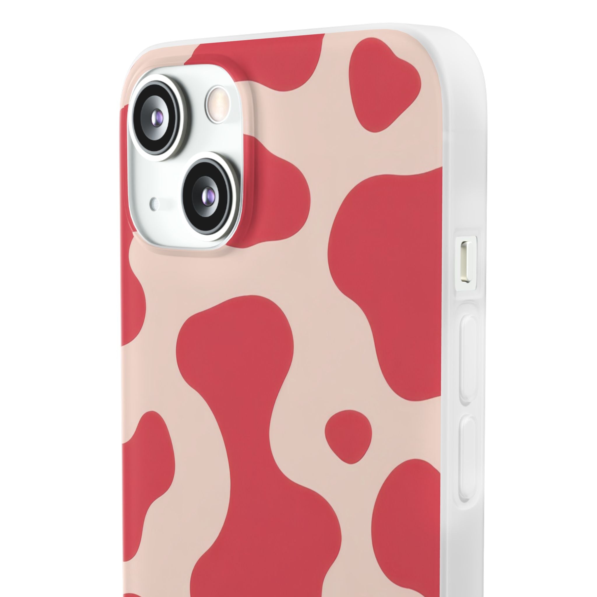 Red Jungle Cow Flexi Cases, Artsulli - Art is Long, Life is Short, Phone Case, , , , , , ,