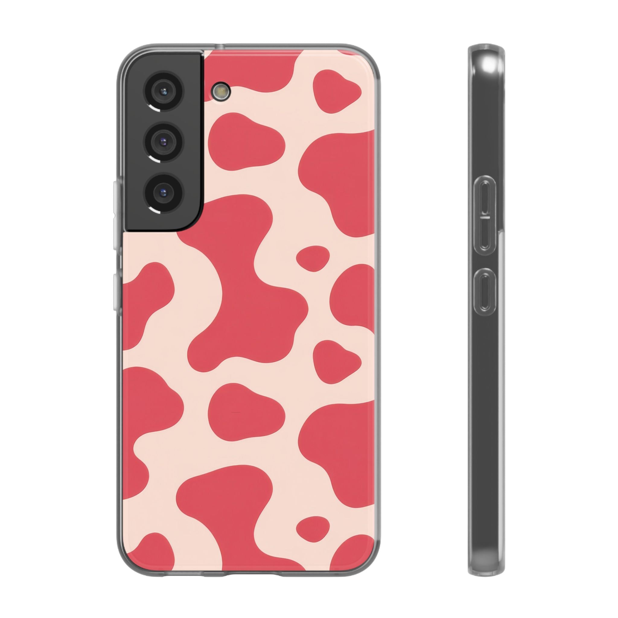 Red Jungle Cow Flexi Cases, Artsulli - Art is Long, Life is Short, Phone Case, Size, Samsung Galaxy S22, , , , , 24415447686264813458