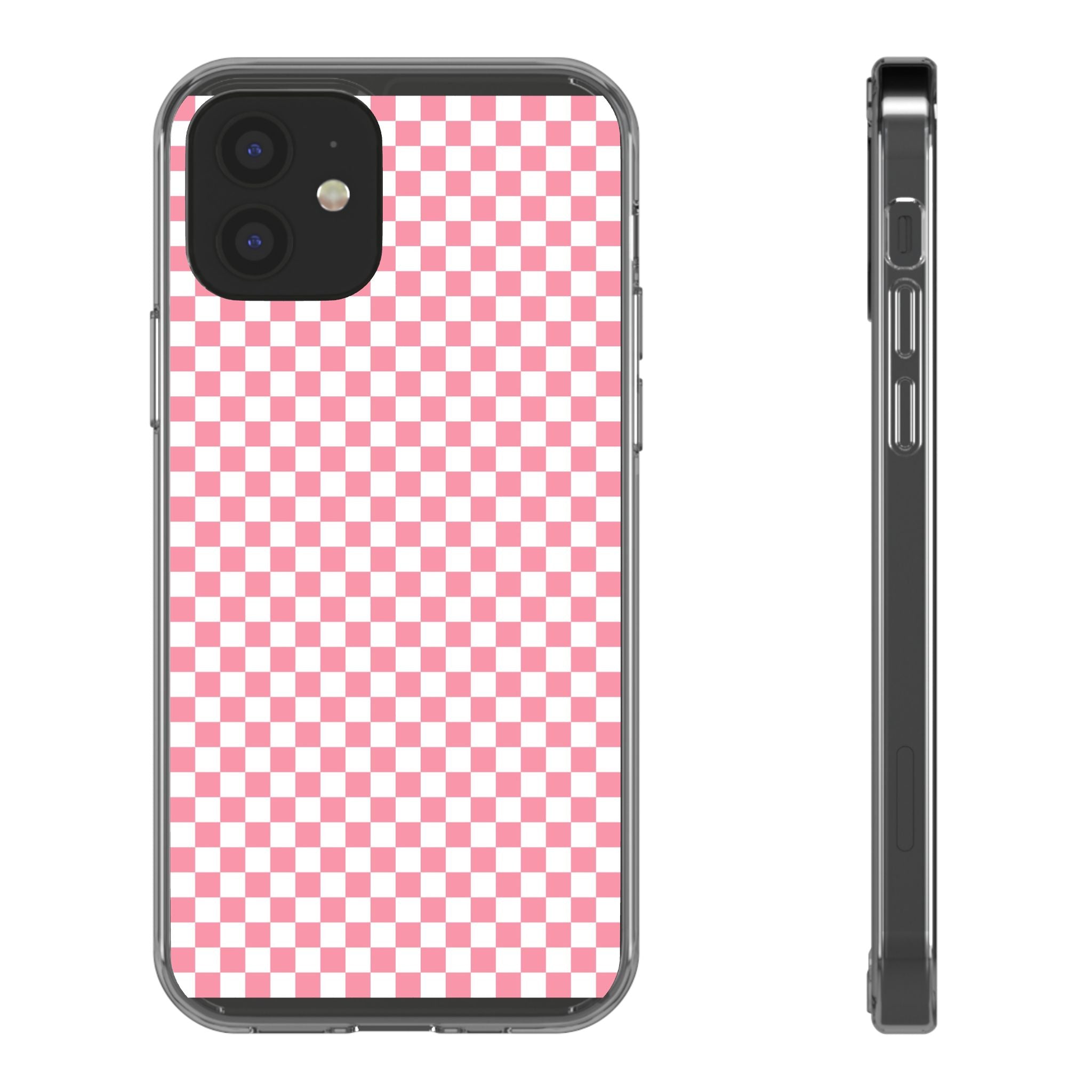 Brigandine Checkered Scene Clear Cases, Artsulli - Art is Long, Life is Short, Phone Case, Size, iPhone 12, Surface, Without gift packaging, , , 26916569775585262545