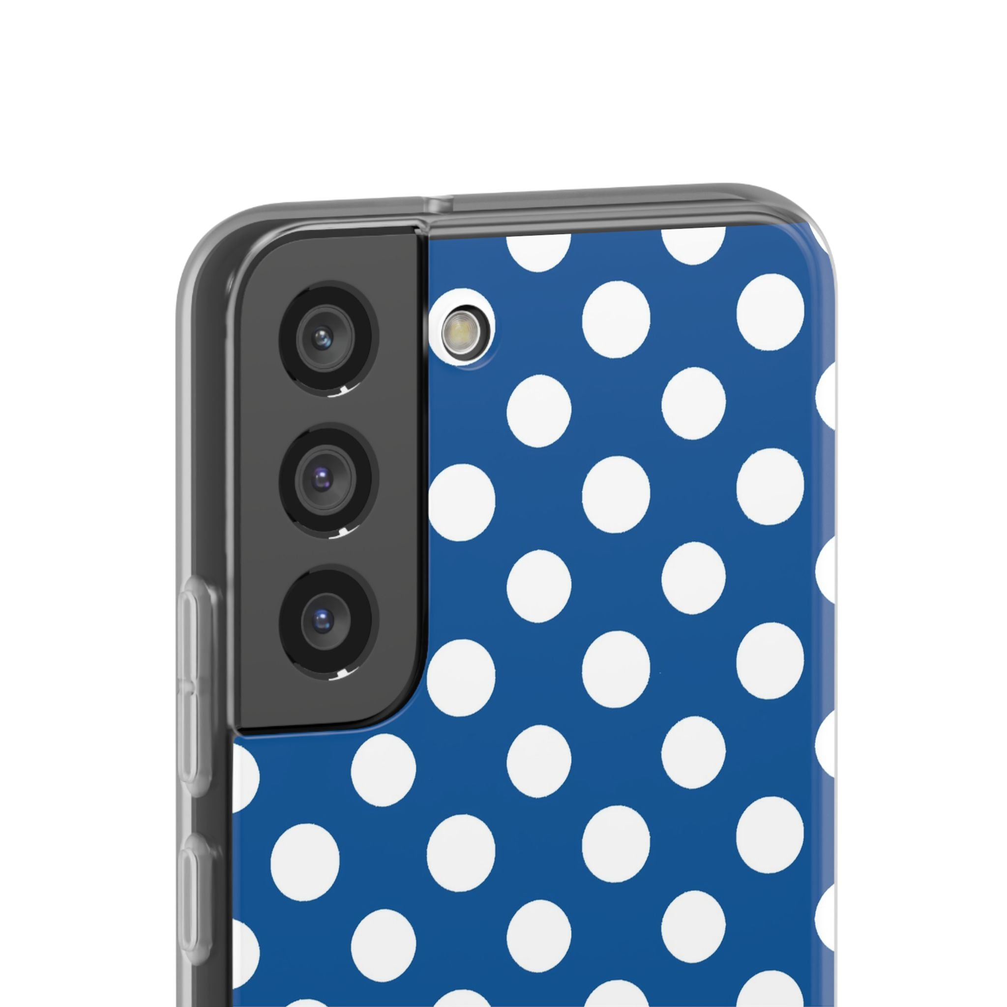 Blue and White Polka Dot iPhone Case, Artsulli - Art is Long, Life is Short, Phone Case, , , , , , ,