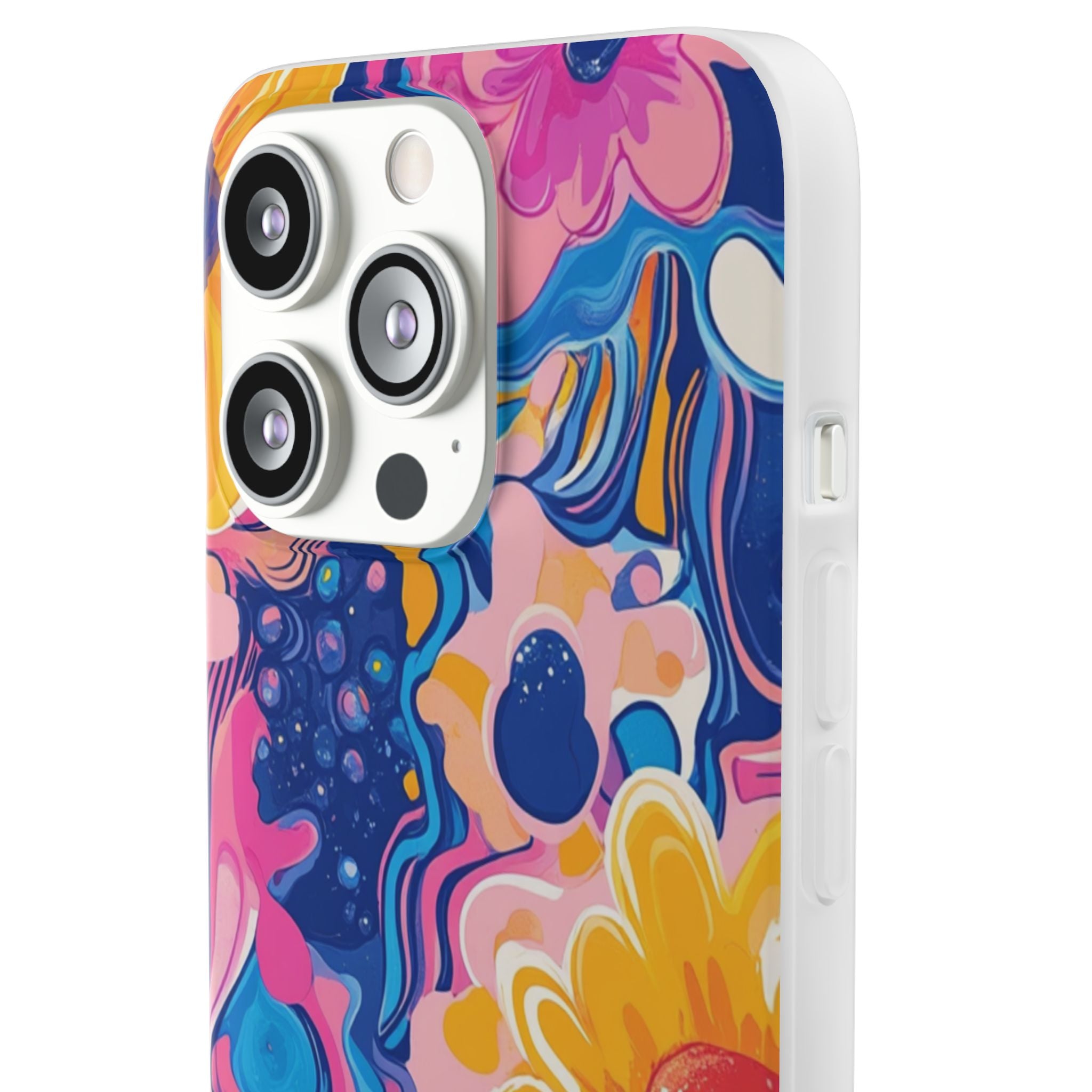 Psychedelic Floral iPhone Case, Artsulli - Art is Long, Life is Short, Phone Case, , , , , , ,
