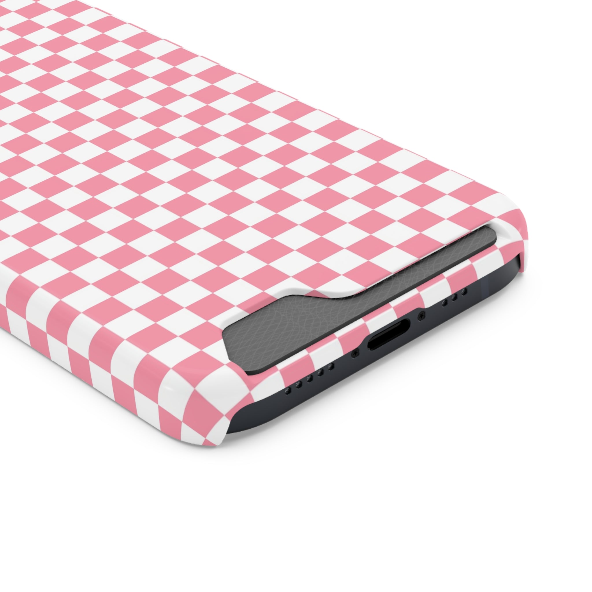 Brigandine Checkered Scene Phone Case With Card Holder, Artsulli - Art is Long, Life is Short, Phone Case, , , , , , ,