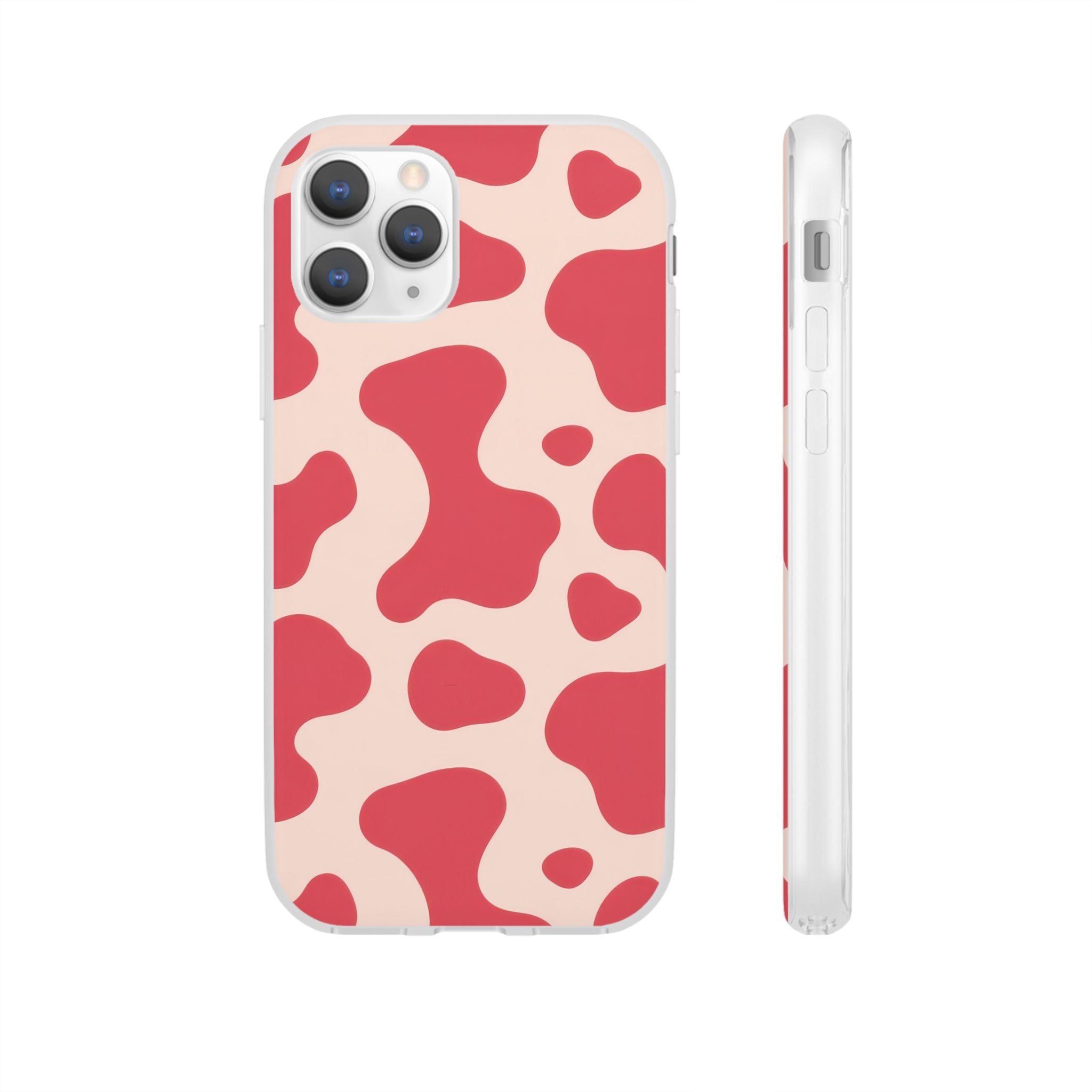 Red Jungle Cow Flexi Cases, Artsulli - Art is Long, Life is Short, Phone Case, Size, iPhone 11 Pro, , , , , 19865965732322193025