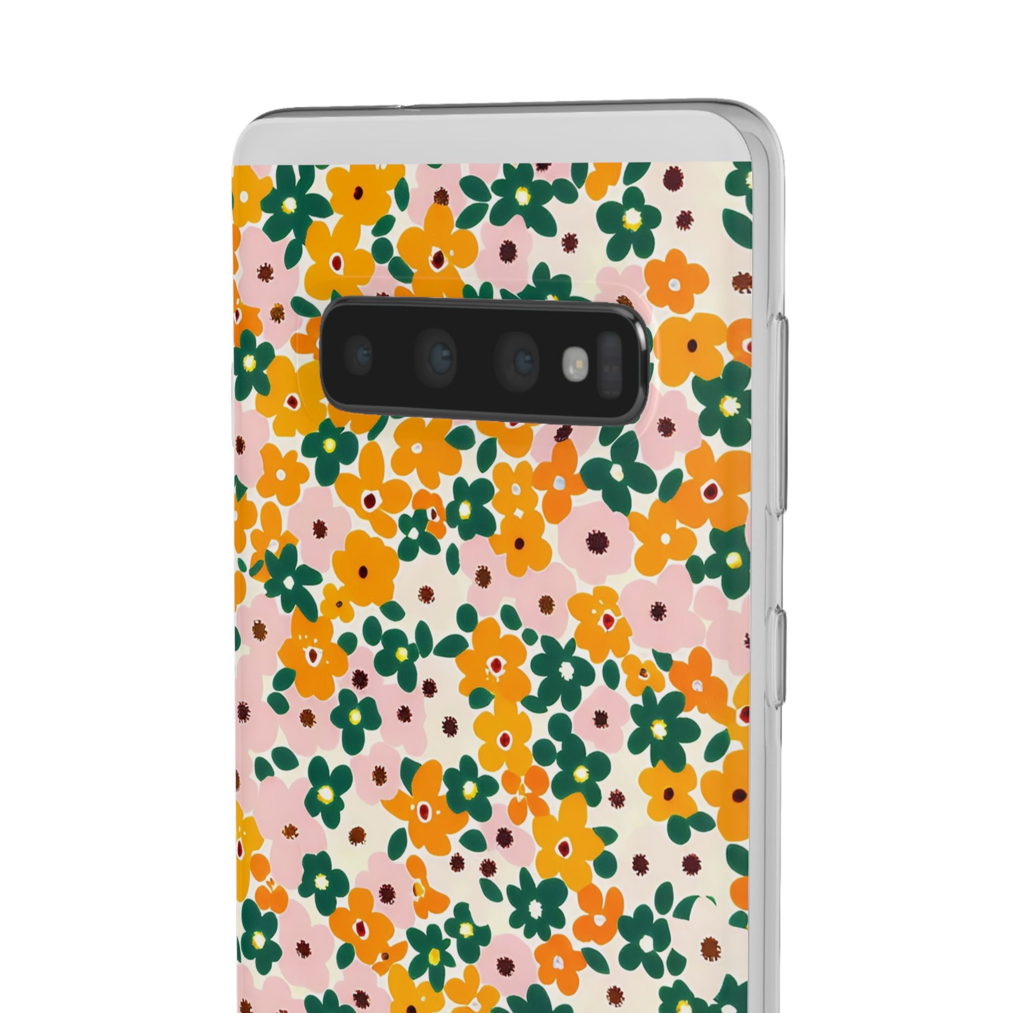 Vibrant Floral Flexi Case, Artsulli - Art is Long, Life is Short, Phone Case, , , , , , ,