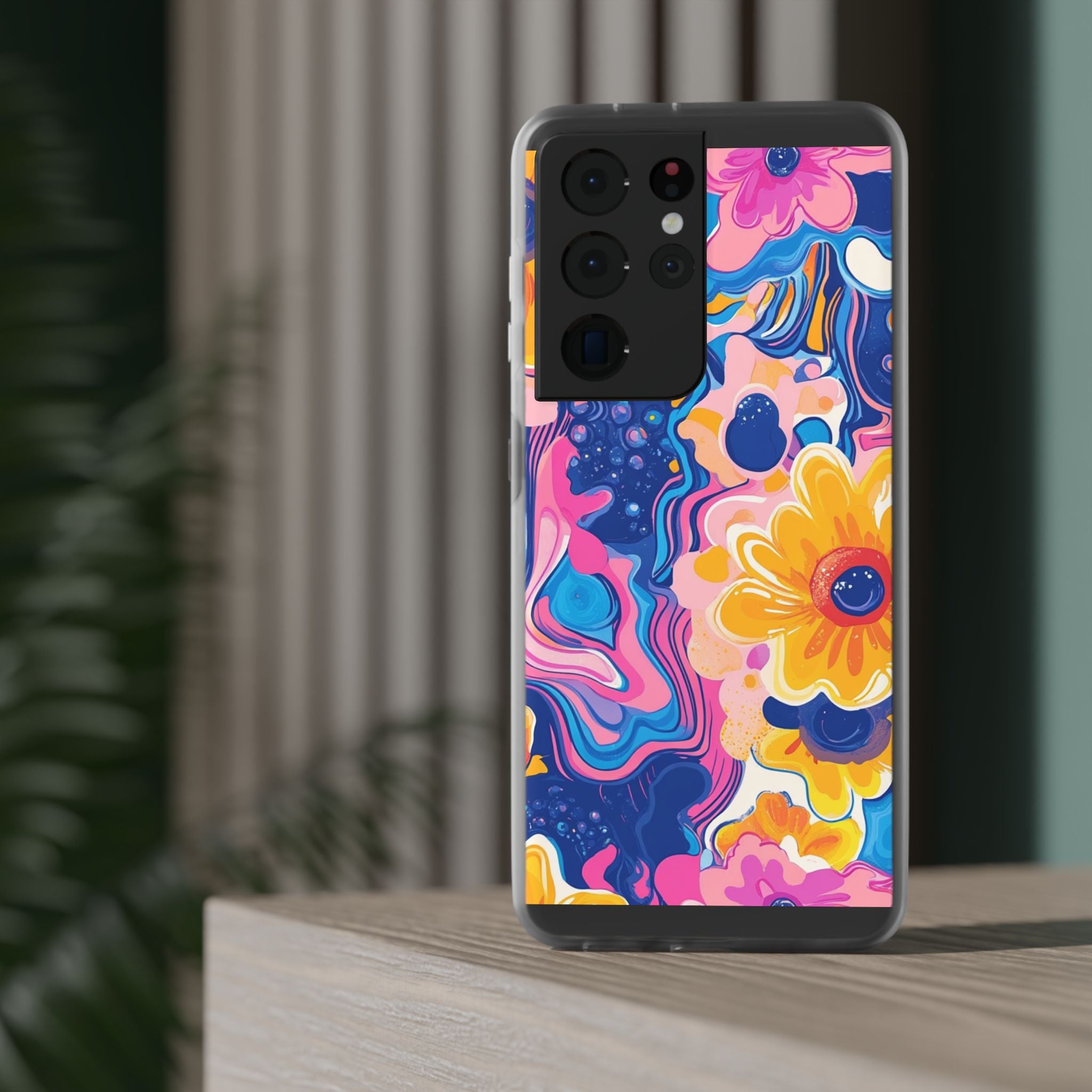 Psychedelic Floral iPhone Case, Artsulli - Art is Long, Life is Short, Phone Case, , , , , , ,