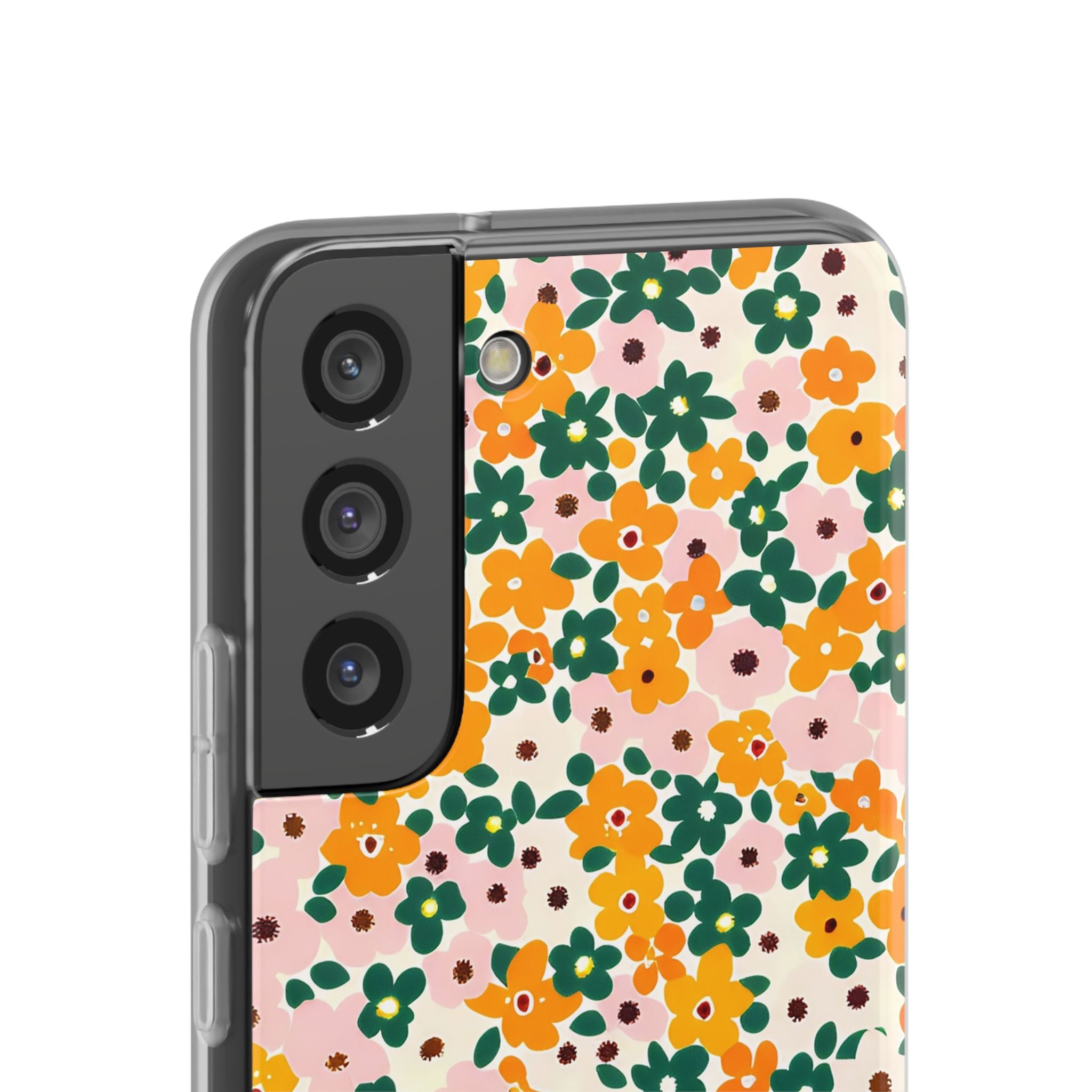 Vibrant Floral Flexi Case, Artsulli - Art is Long, Life is Short, Phone Case, , , , , , ,