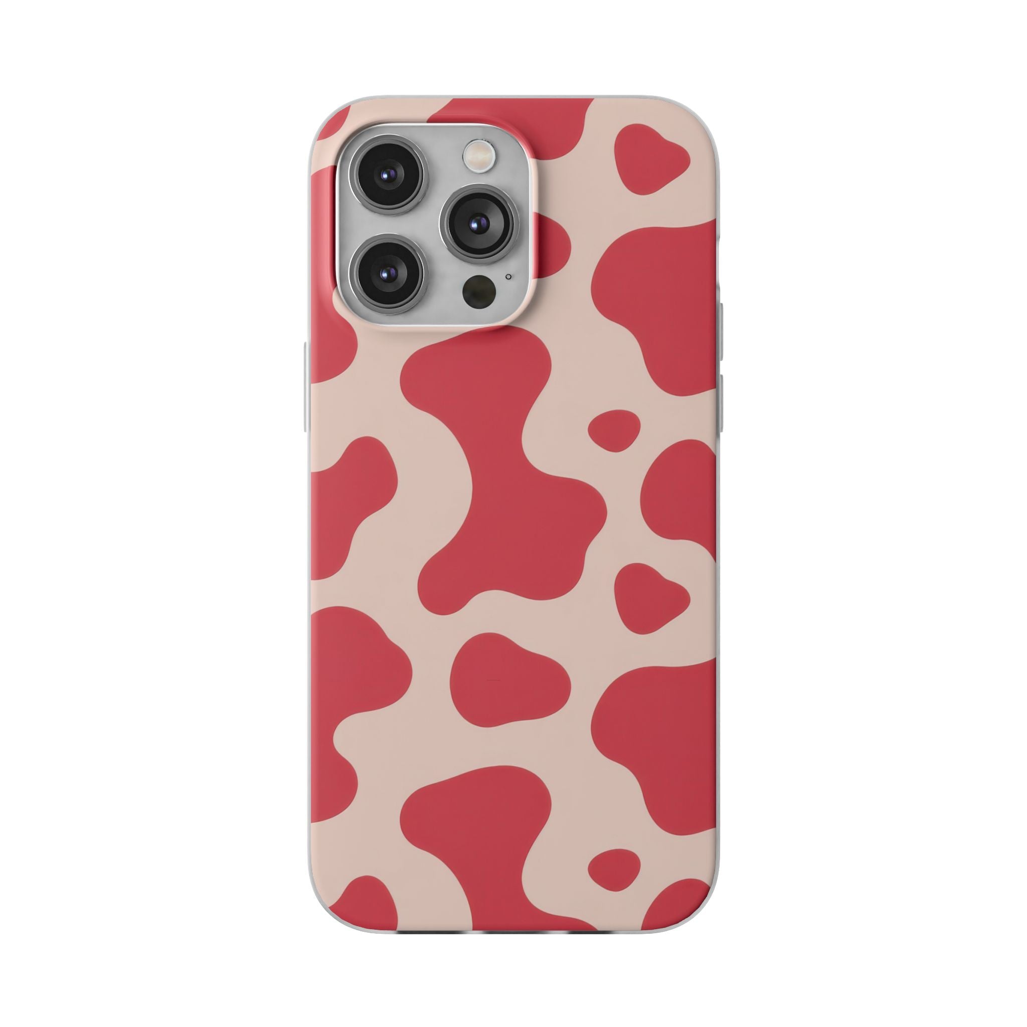 Red Jungle Cow Flexi Cases, Artsulli - Art is Long, Life is Short, Phone Case, Size, iPhone 14 Pro Max with gift packaging, , , , , 21521728170003960293