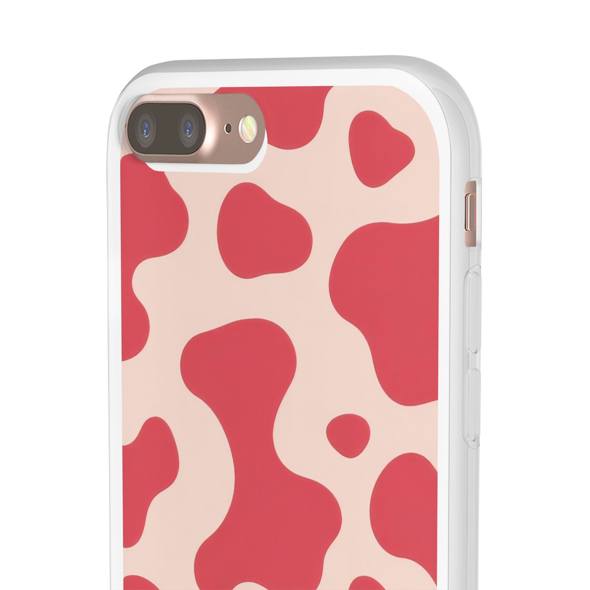 Red Jungle Cow Flexi Cases, Artsulli - Art is Long, Life is Short, Phone Case, , , , , , ,