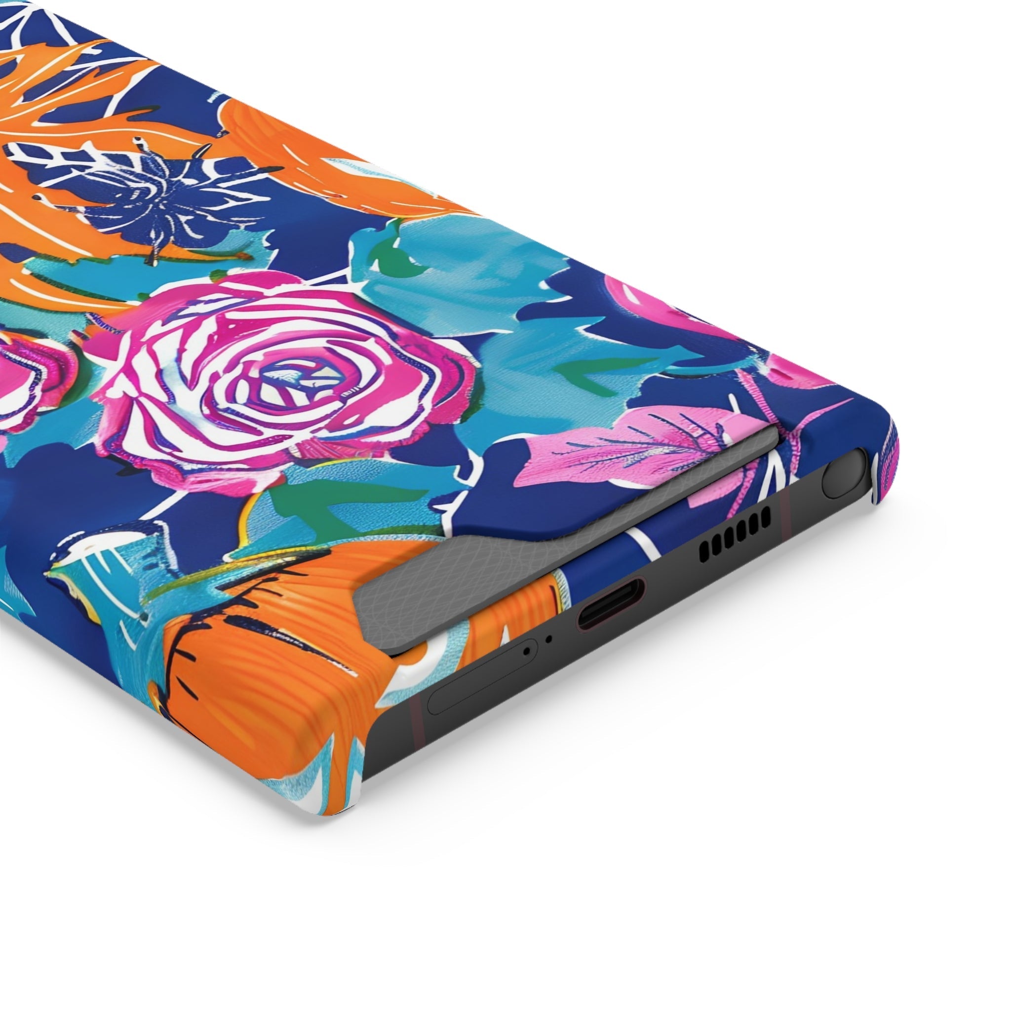 Blue Floral Spiderweb Phone Case, Artsulli - Art is Long, Life is Short, Phone Case, , , , , , ,