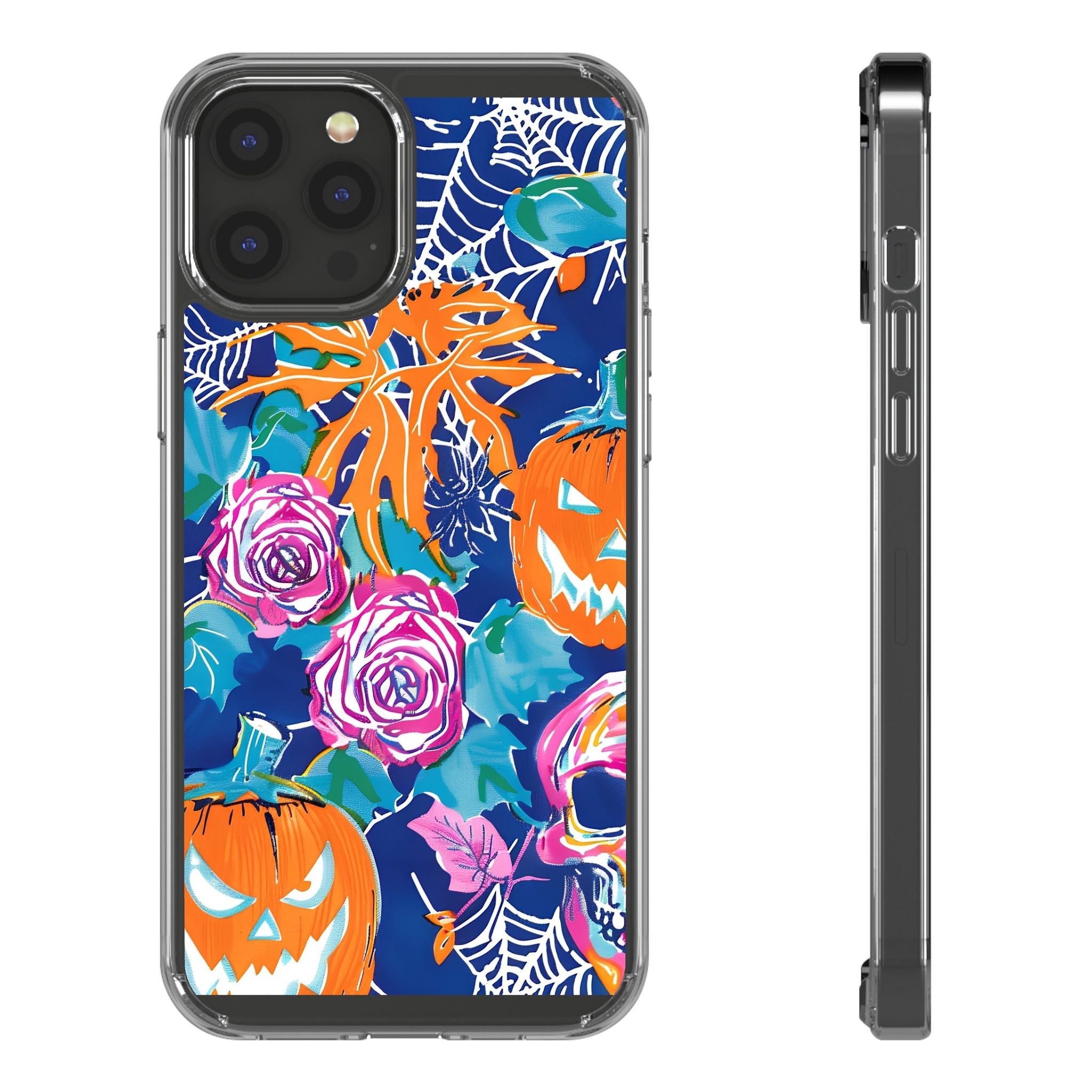 Colorful Halloween Clear Case, Artsulli - Art is Long, Life is Short, Phone Case, Size, iPhone 12 Pro Max, Surface, With gift packaging, , , 77447298192456669361