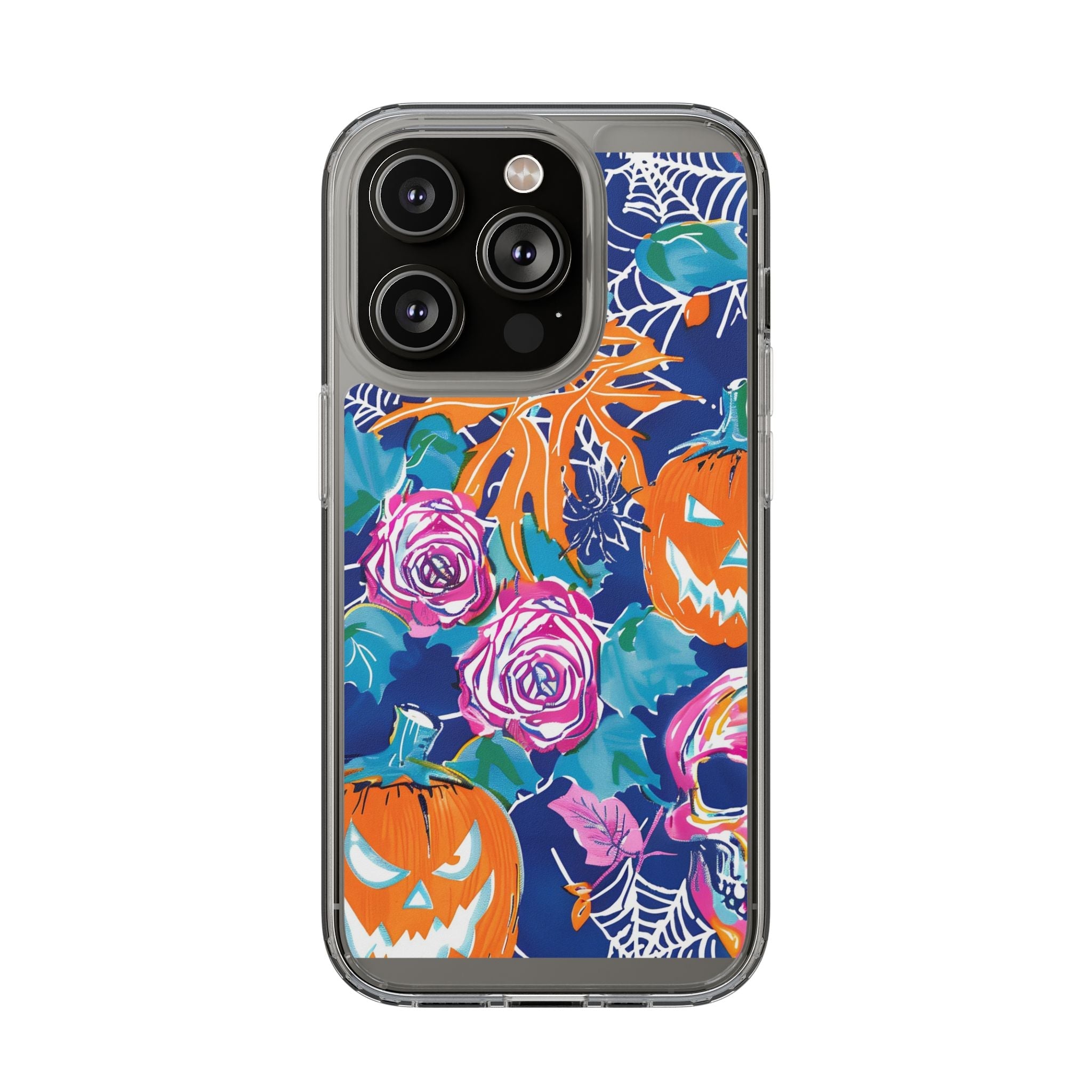 Colorful Halloween Clear Case, Artsulli - Art is Long, Life is Short, Phone Case, Size, iPhone 14 Pro, Surface, Without gift packaging, , , 32276542062389522132