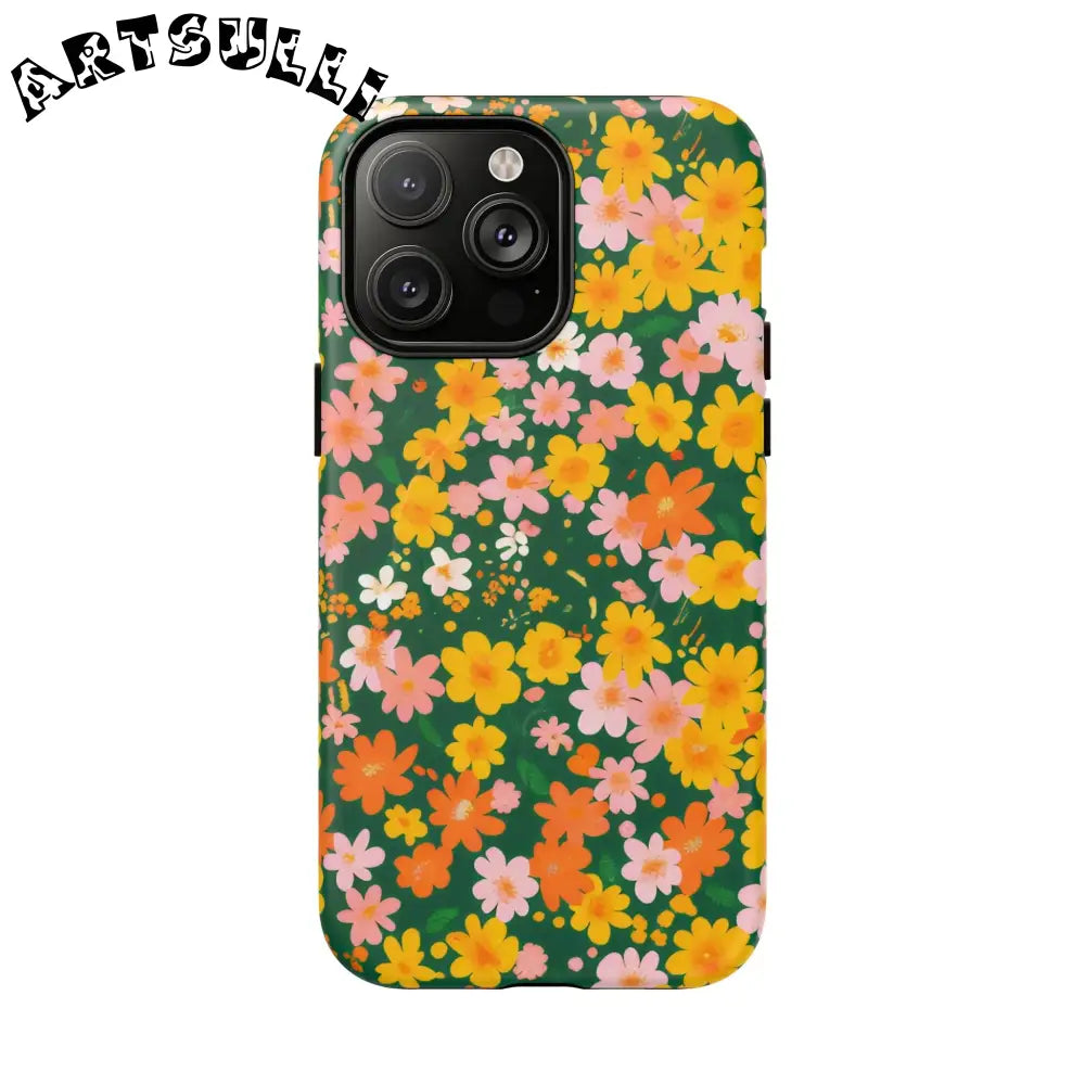 Floral MagSafe iPhone Case, Artsulli - Art is Long, Life is Short, Phone Case, Size, iPhone 14 Pro Max, Surface, Matte, , , 16452386002401406678