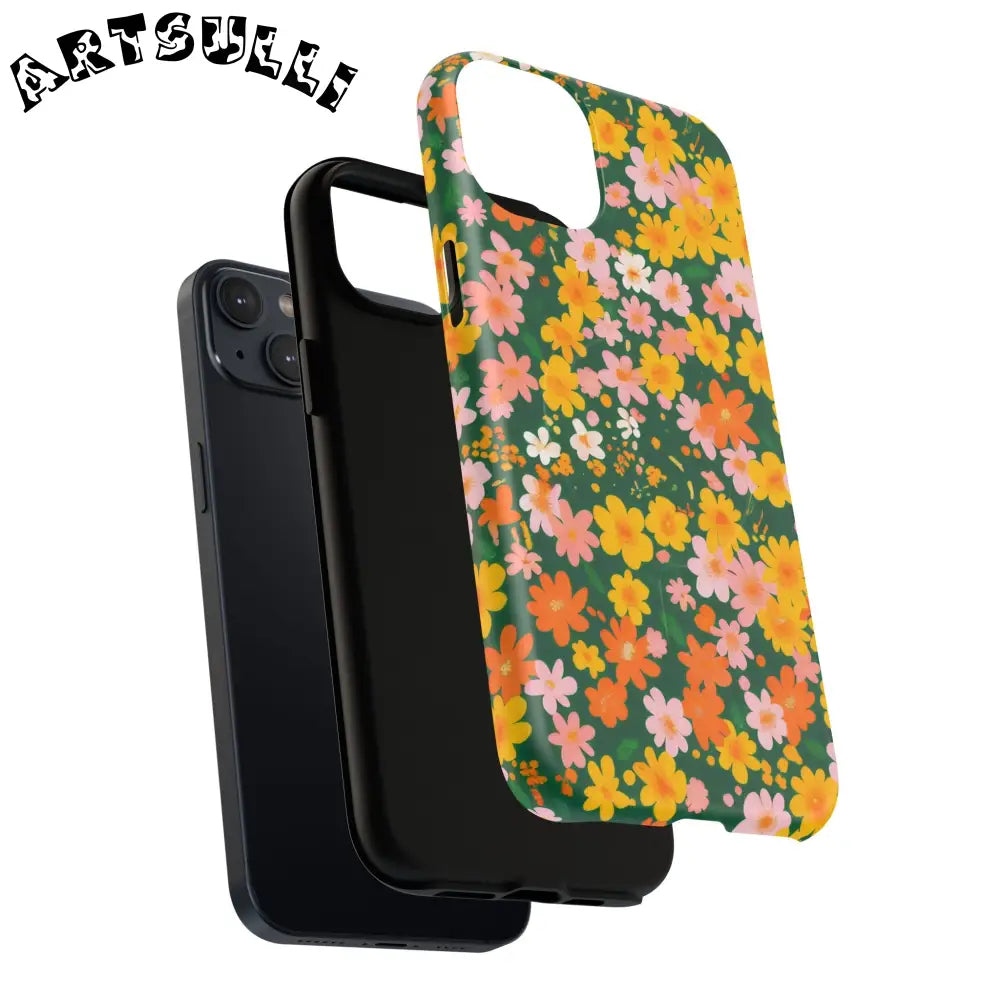 Floral MagSafe iPhone Case, Artsulli - Art is Long, Life is Short, Phone Case, , , , , , ,