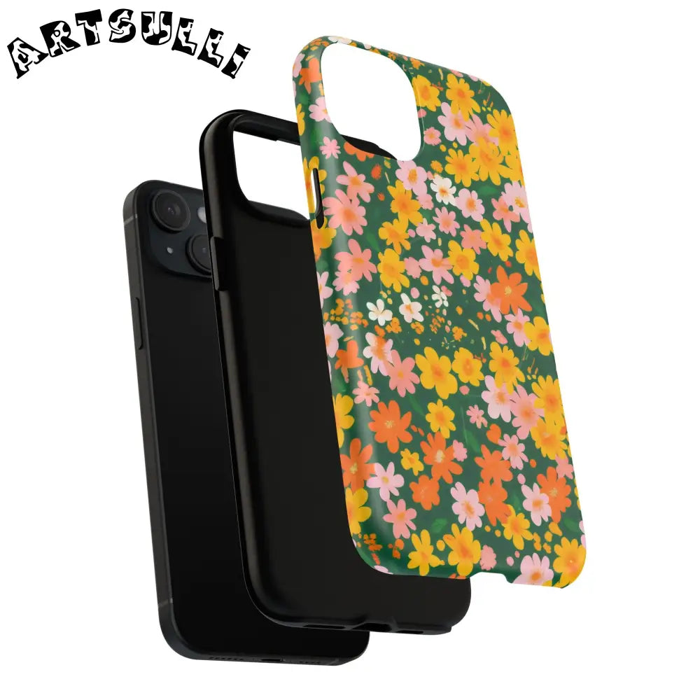 Floral MagSafe iPhone Case, Artsulli - Art is Long, Life is Short, Phone Case, , , , , , ,