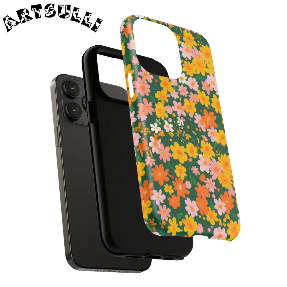 Floral MagSafe iPhone Case, Artsulli - Art is Long, Life is Short, Phone Case, , , , , , ,