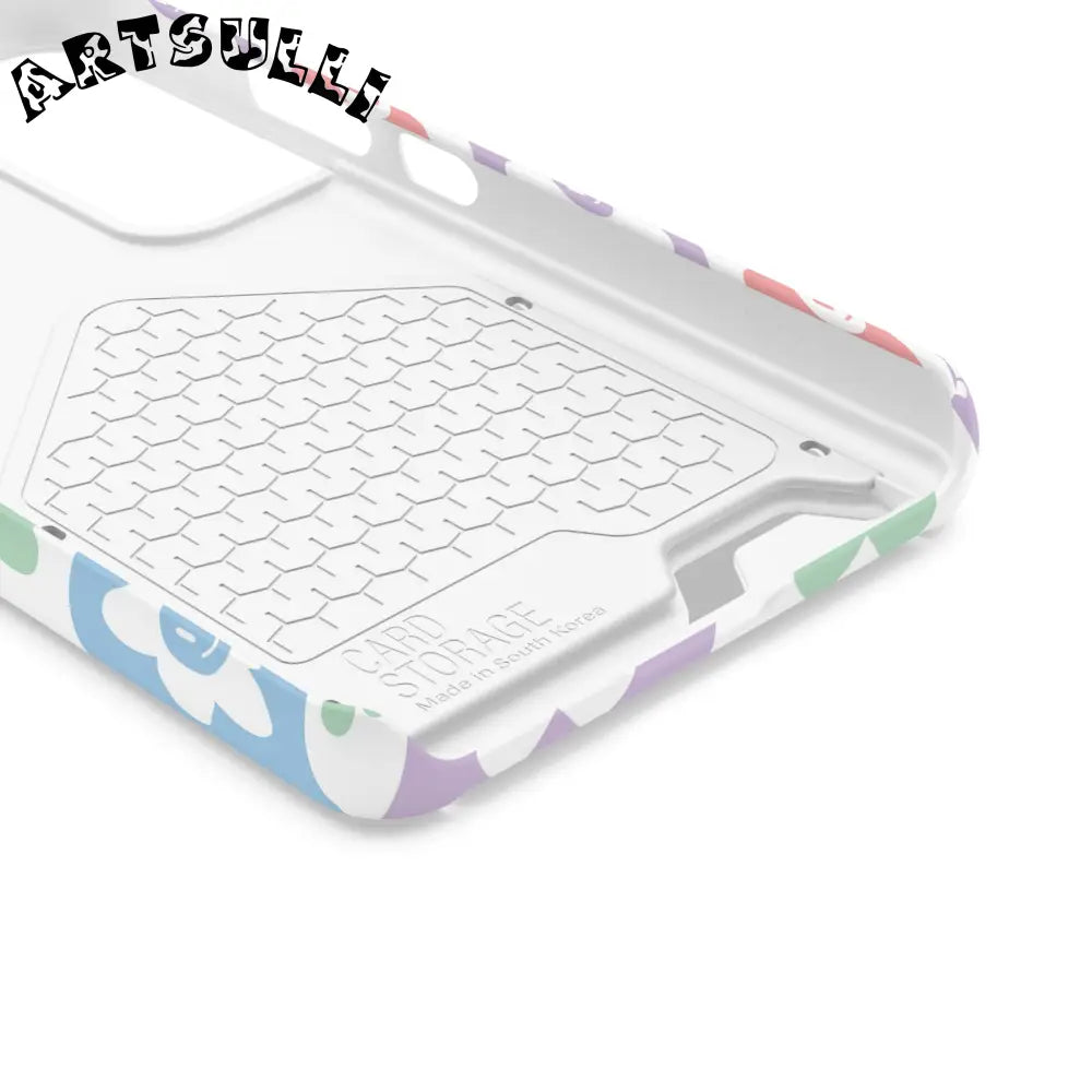 Pastel Smiley Flower Impact-Resistant Phone Case, Artsulli - Art is Long, Life is Short, Phone Case, , , , , , ,