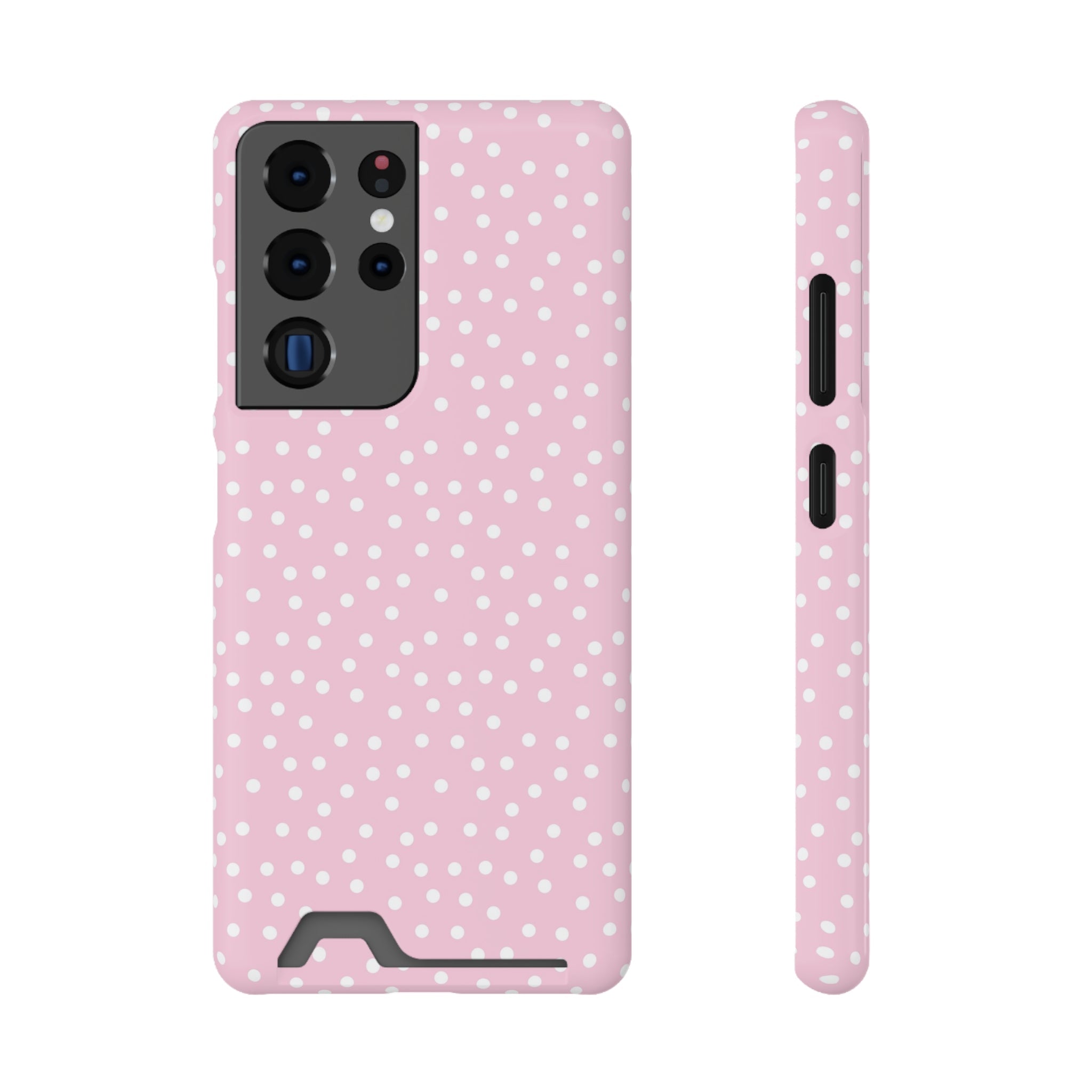 JAKKOUTTHEBXX Pink Polka Dot Cardholder Case 2025