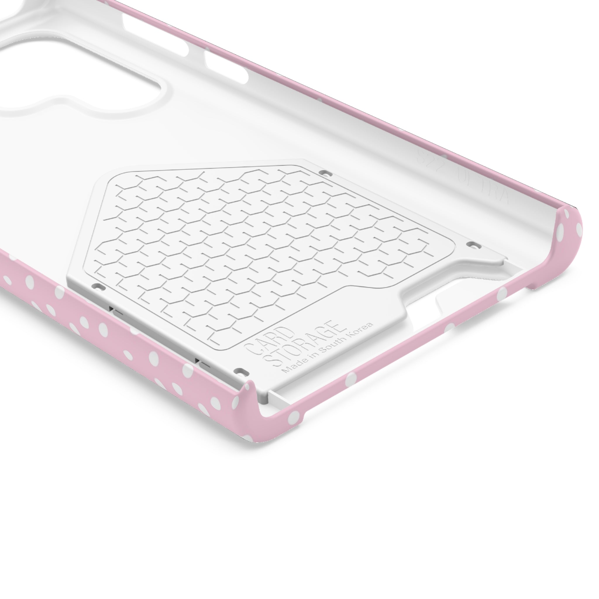 JAKKOUTTHEBXX Pink Polka Dot Cardholder Case 2025