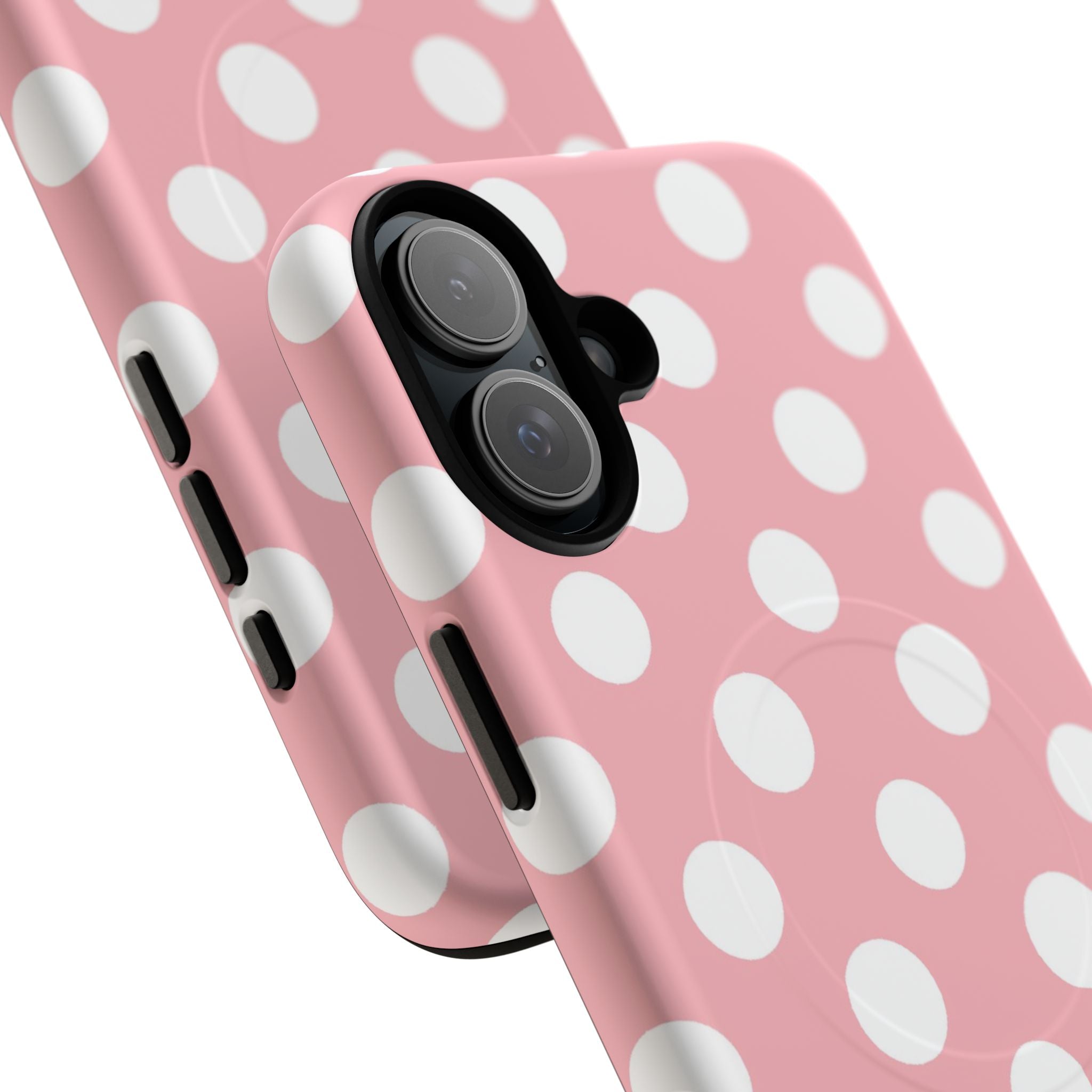 Pink Polka Dot MagSafe Phone Case, Artsulli - Art is Long, Life is Short, Phone Case, , , , , , ,