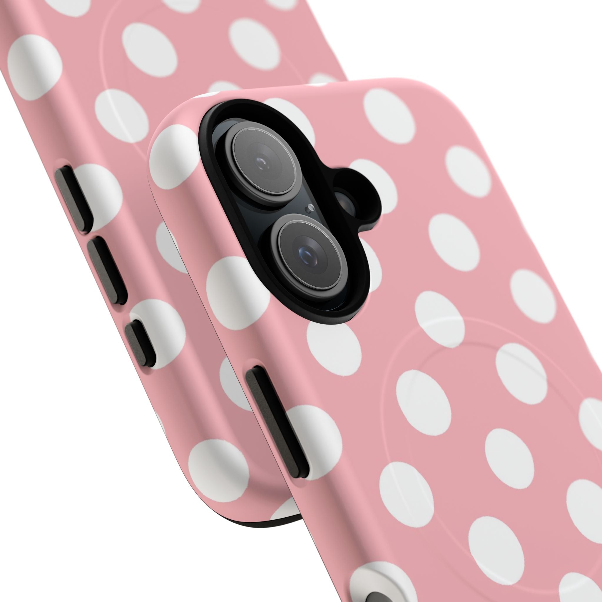 Pink Polka Dot MagSafe Phone Case, Artsulli - Art is Long, Life is Short, Phone Case, , , , , , ,