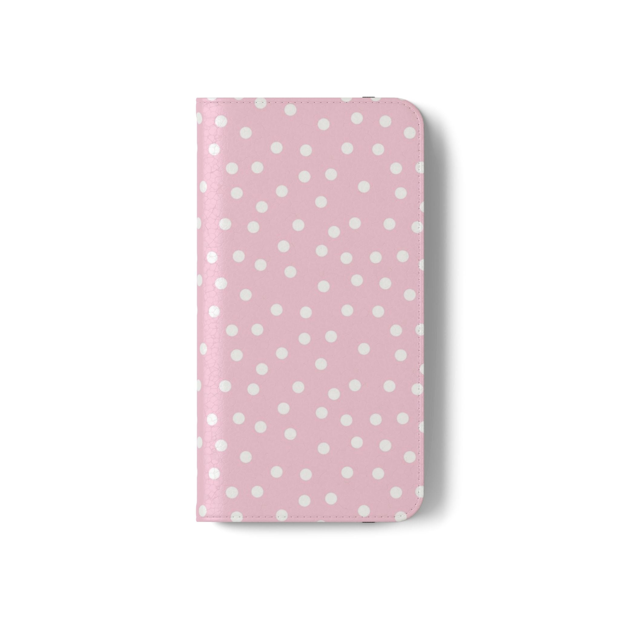 JAKKOUTTHEBXX Pink Polka Dot Phone Flip Cases 2025